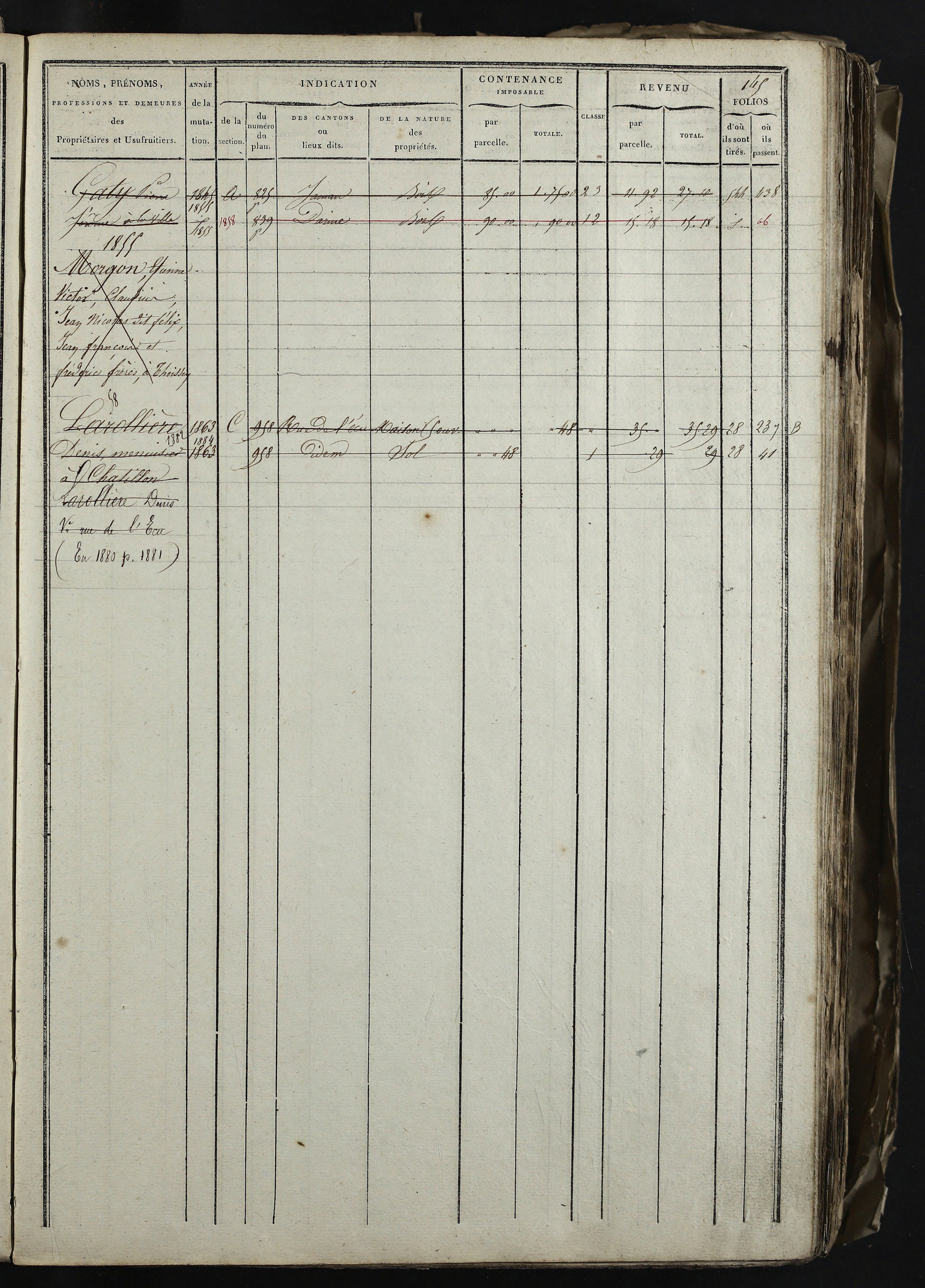 Relevant - 3 P 741 - 3 P 741 -  Folios 1 à 980  (1832-1846)