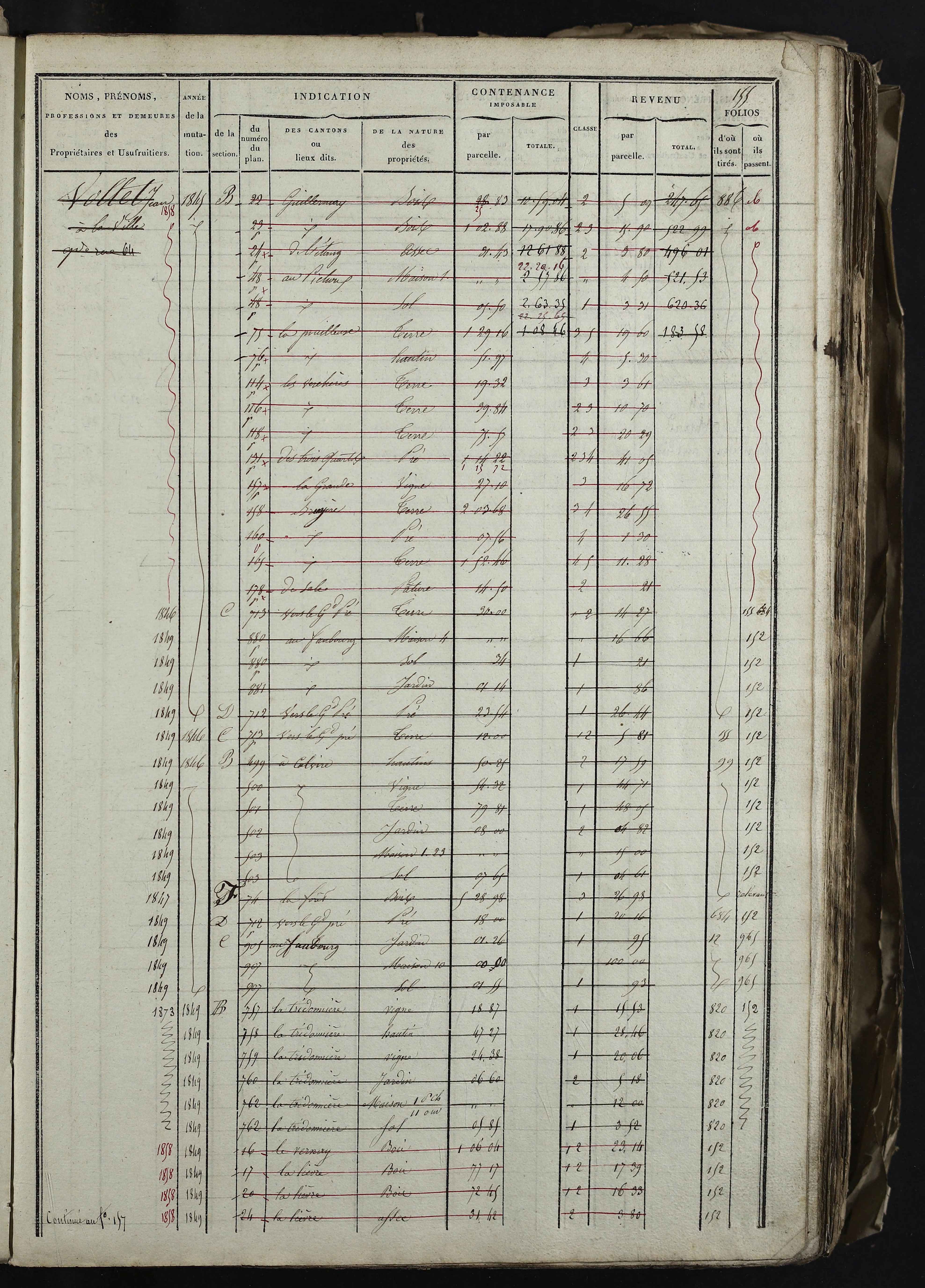Relevant - 3 P 741 - 3 P 741 -  Folios 1 à 980  (1832-1846)