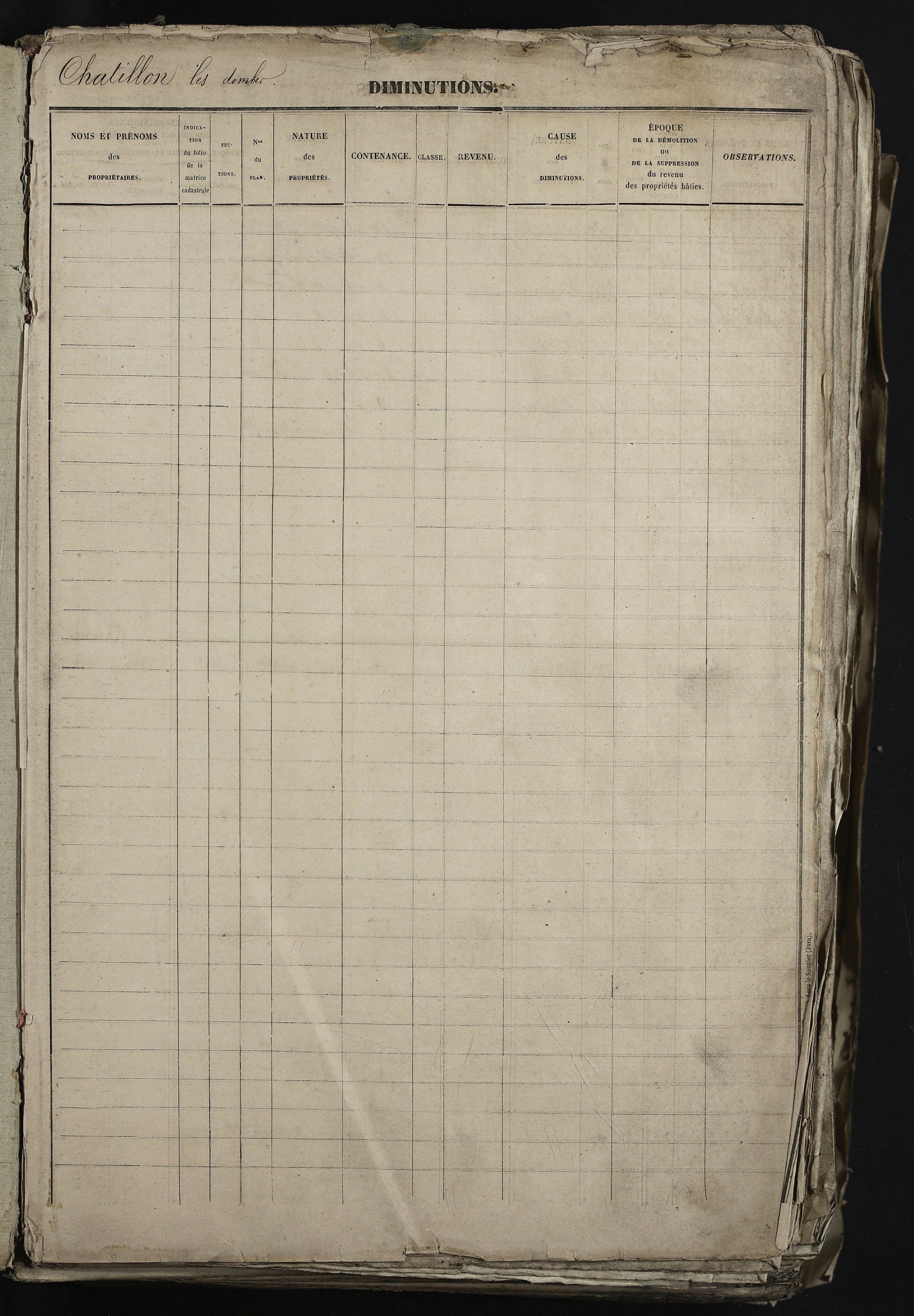 Relevant - 3 P 741 - 3 P 741 -  Folios 1 à 980  (1832-1846)