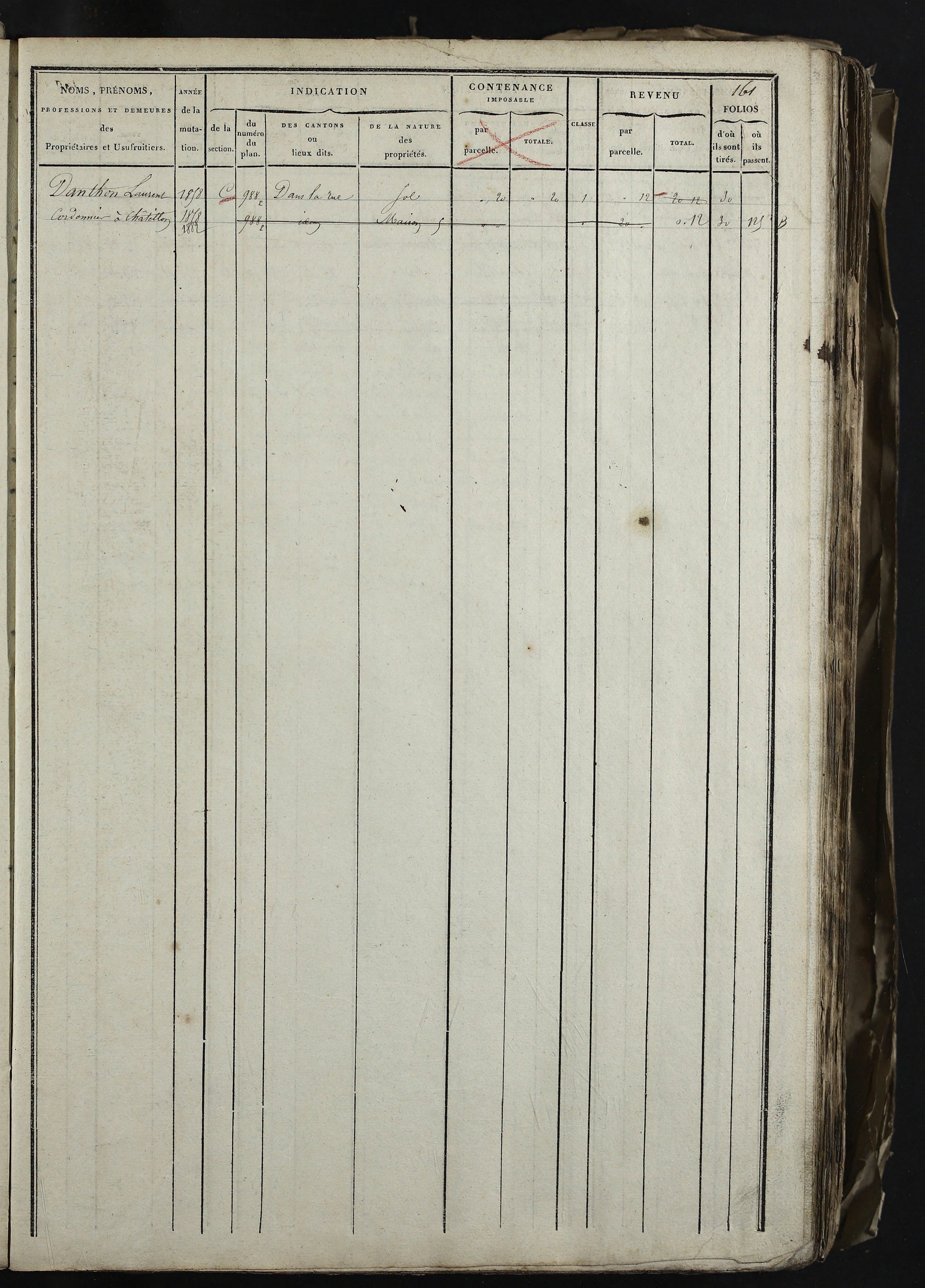 Relevant - 3 P 741 - 3 P 741 -  Folios 1 à 980  (1832-1846)