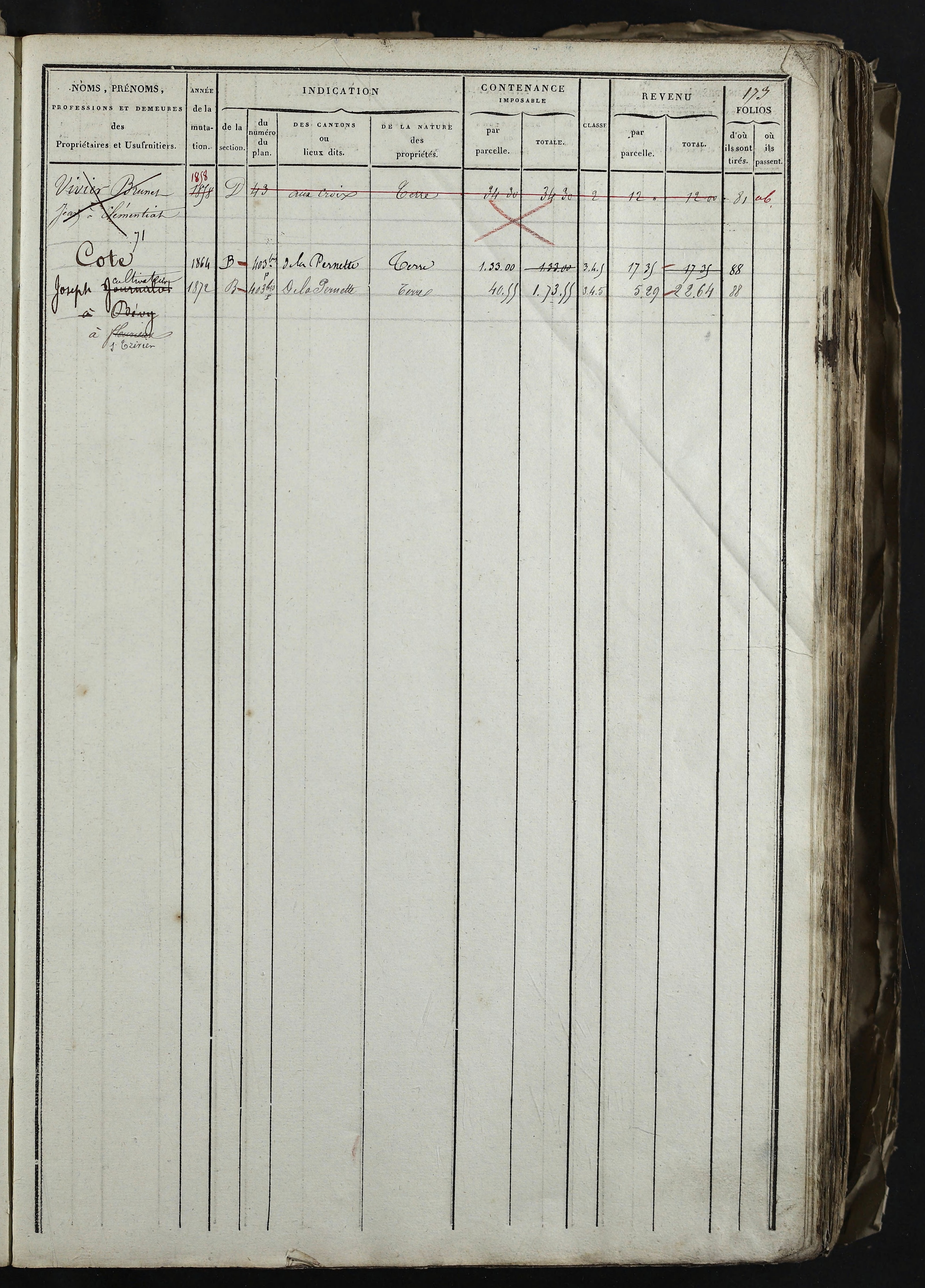 Relevant - 3 P 741 - 3 P 741 -  Folios 1 à 980  (1832-1846)