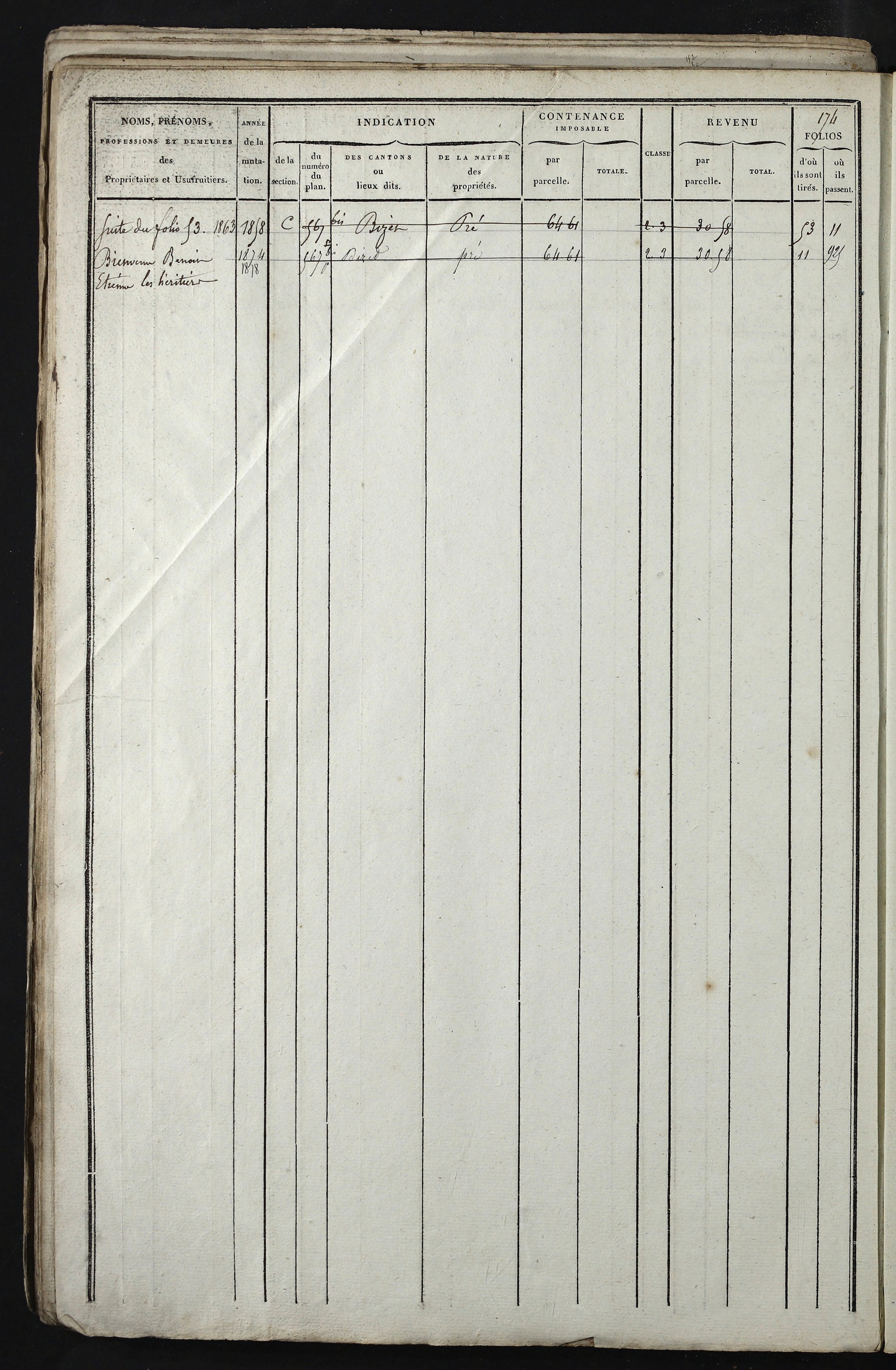 Relevant - 3 P 741 - 3 P 741 -  Folios 1 à 980  (1832-1846)