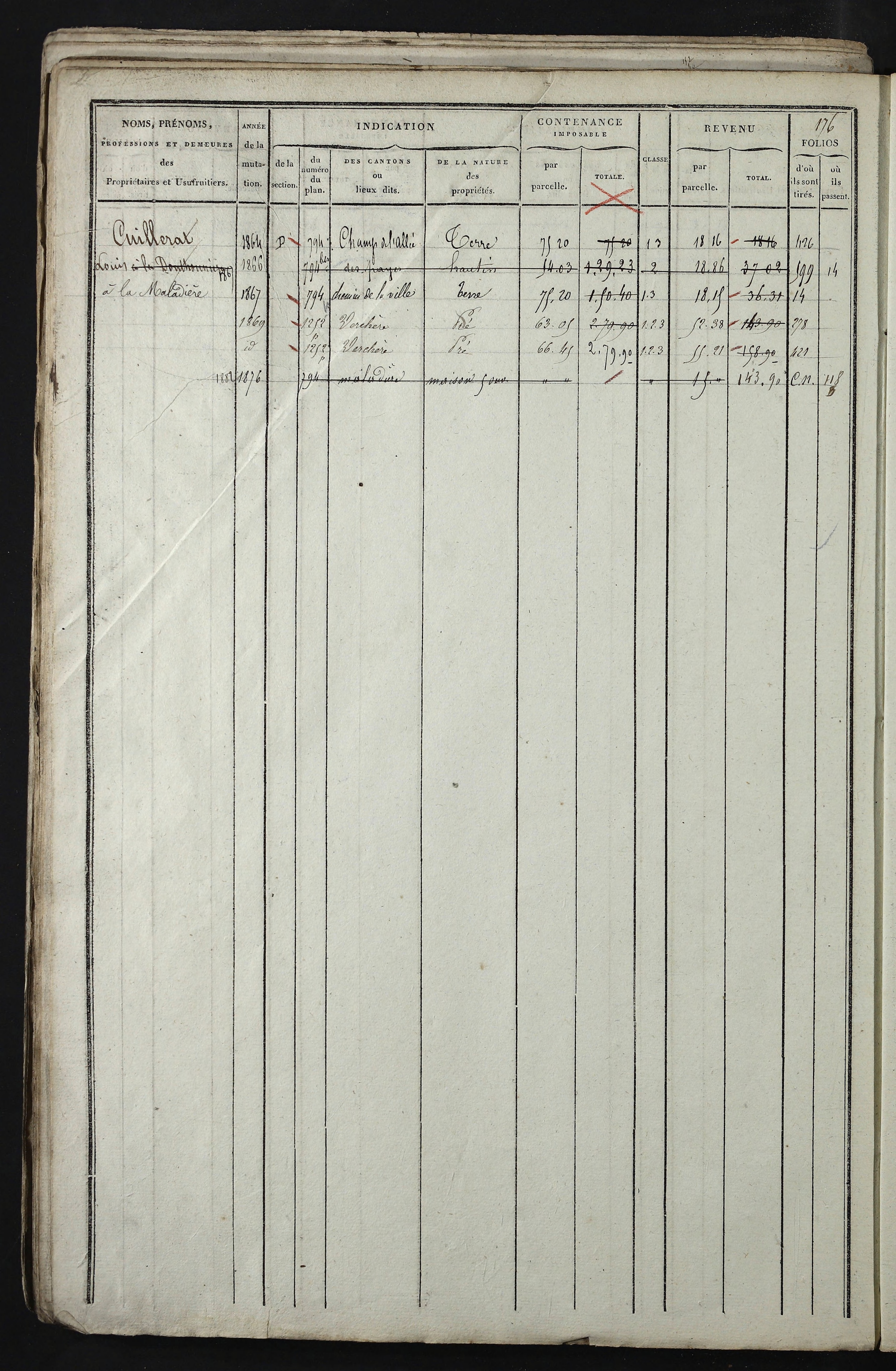 Relevant - 3 P 741 - 3 P 741 -  Folios 1 à 980  (1832-1846)