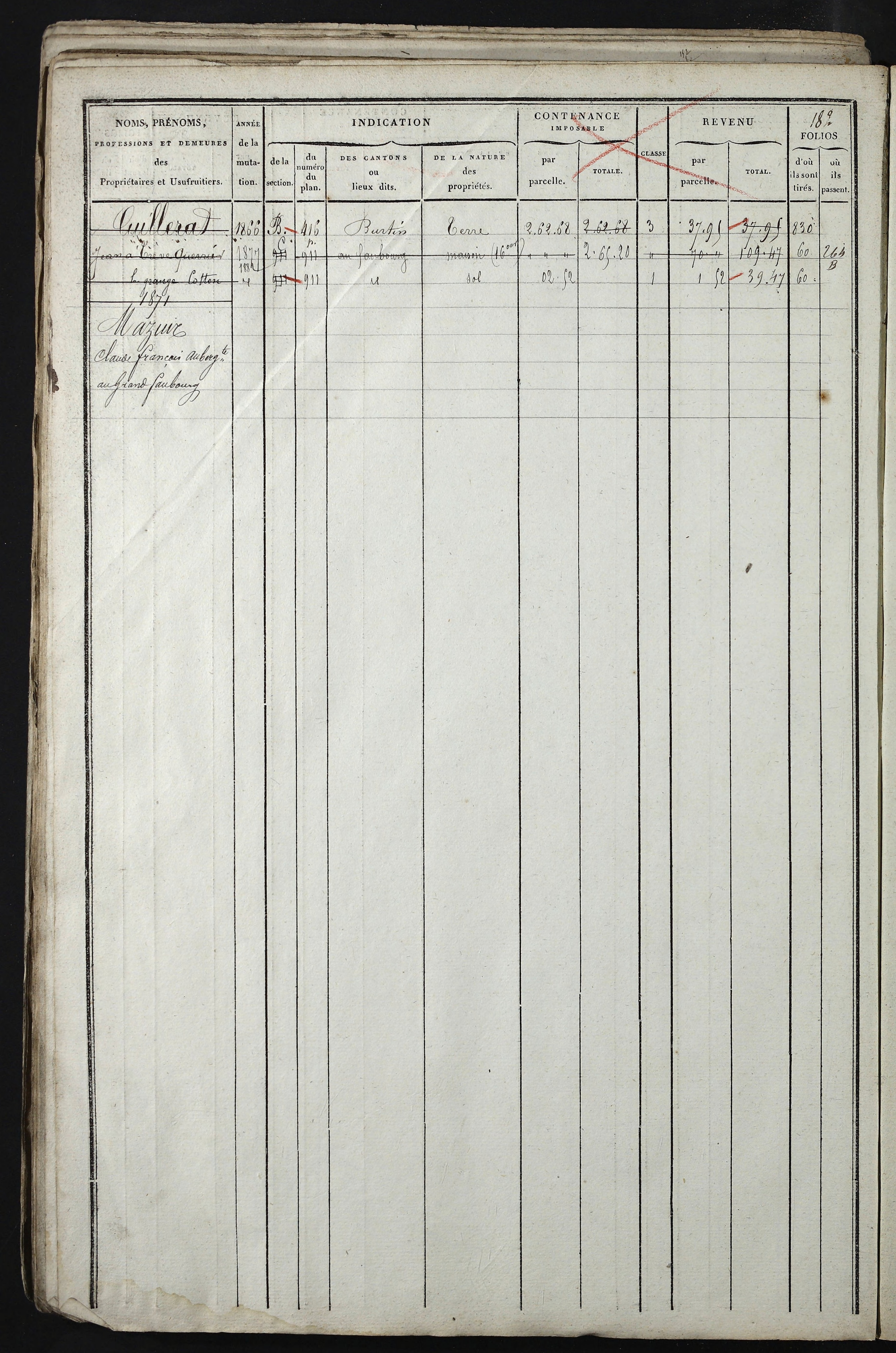 Relevant - 3 P 741 - 3 P 741 -  Folios 1 à 980  (1832-1846)