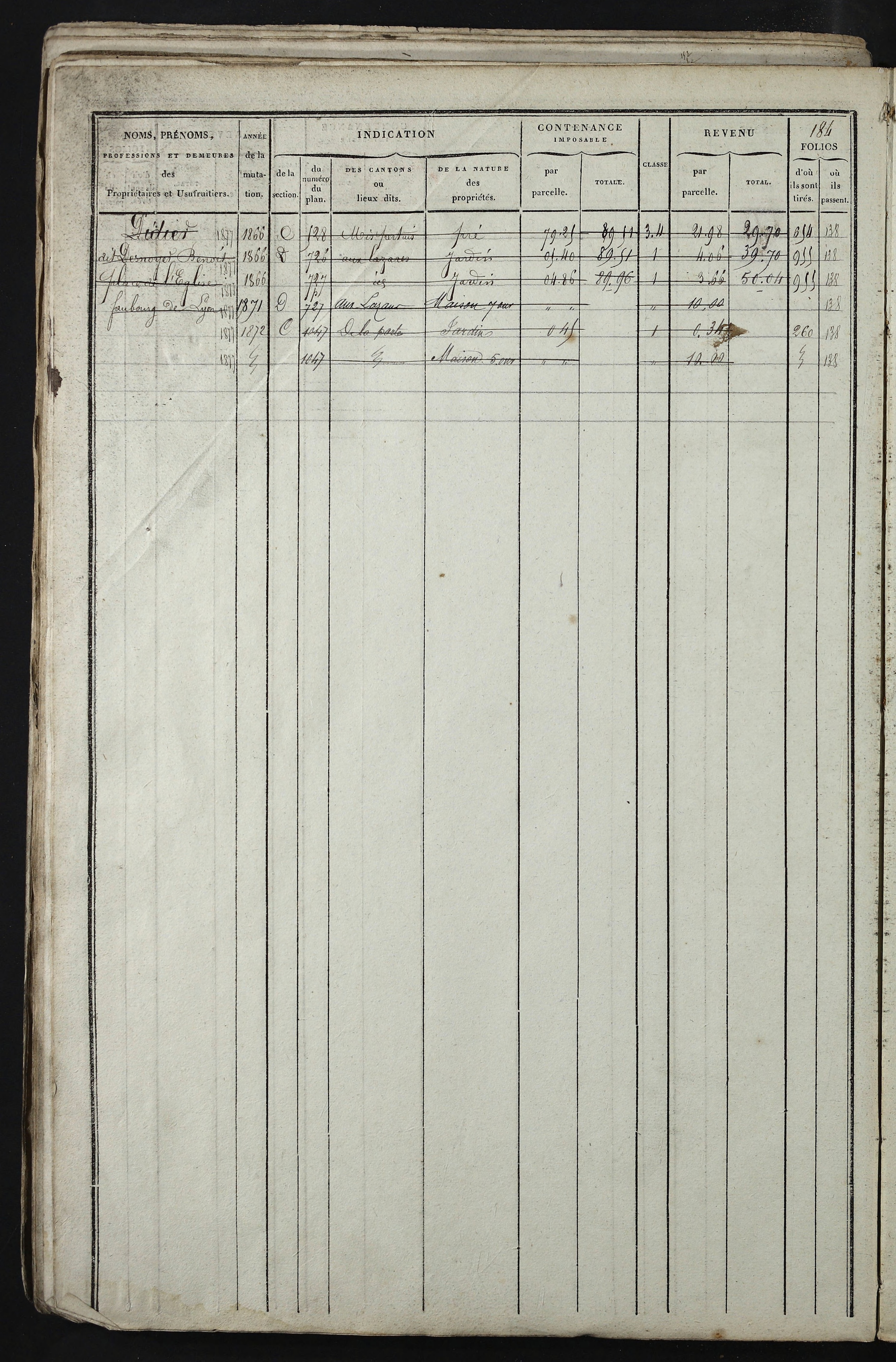 Relevant - 3 P 741 - 3 P 741 -  Folios 1 à 980  (1832-1846)
