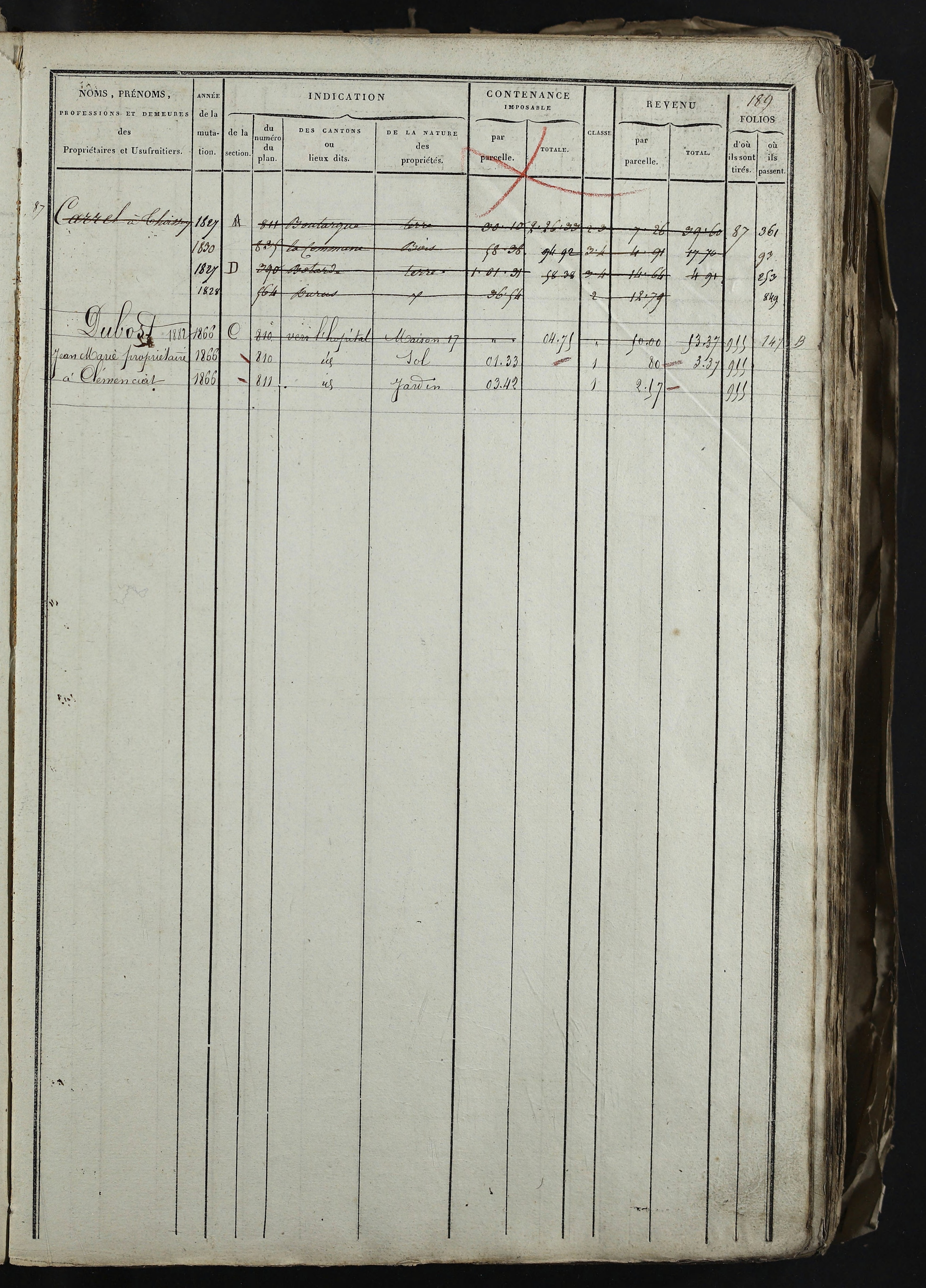 Relevant - 3 P 741 - 3 P 741 -  Folios 1 à 980  (1832-1846)