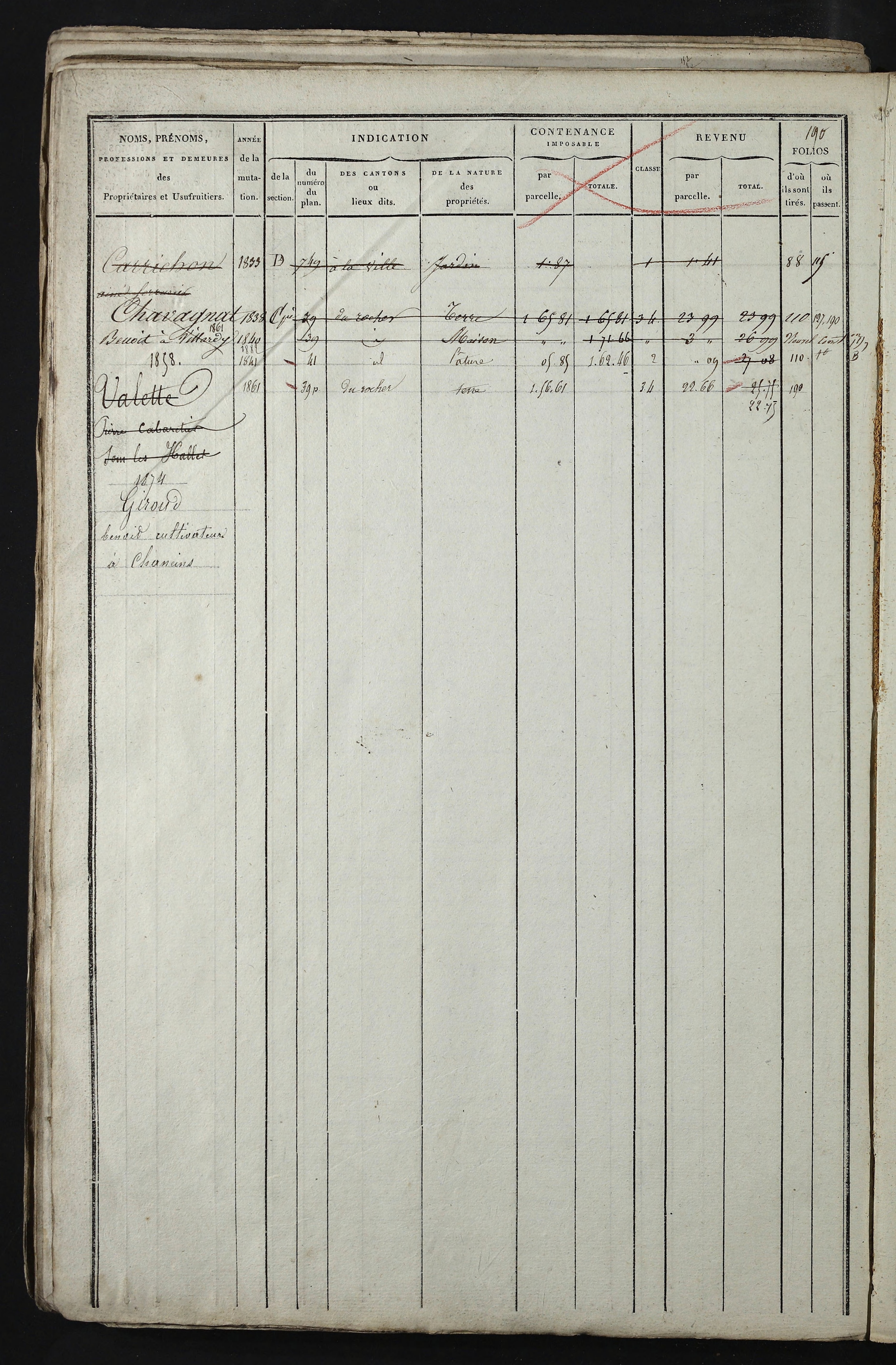 Relevant - 3 P 741 - 3 P 741 -  Folios 1 à 980  (1832-1846)