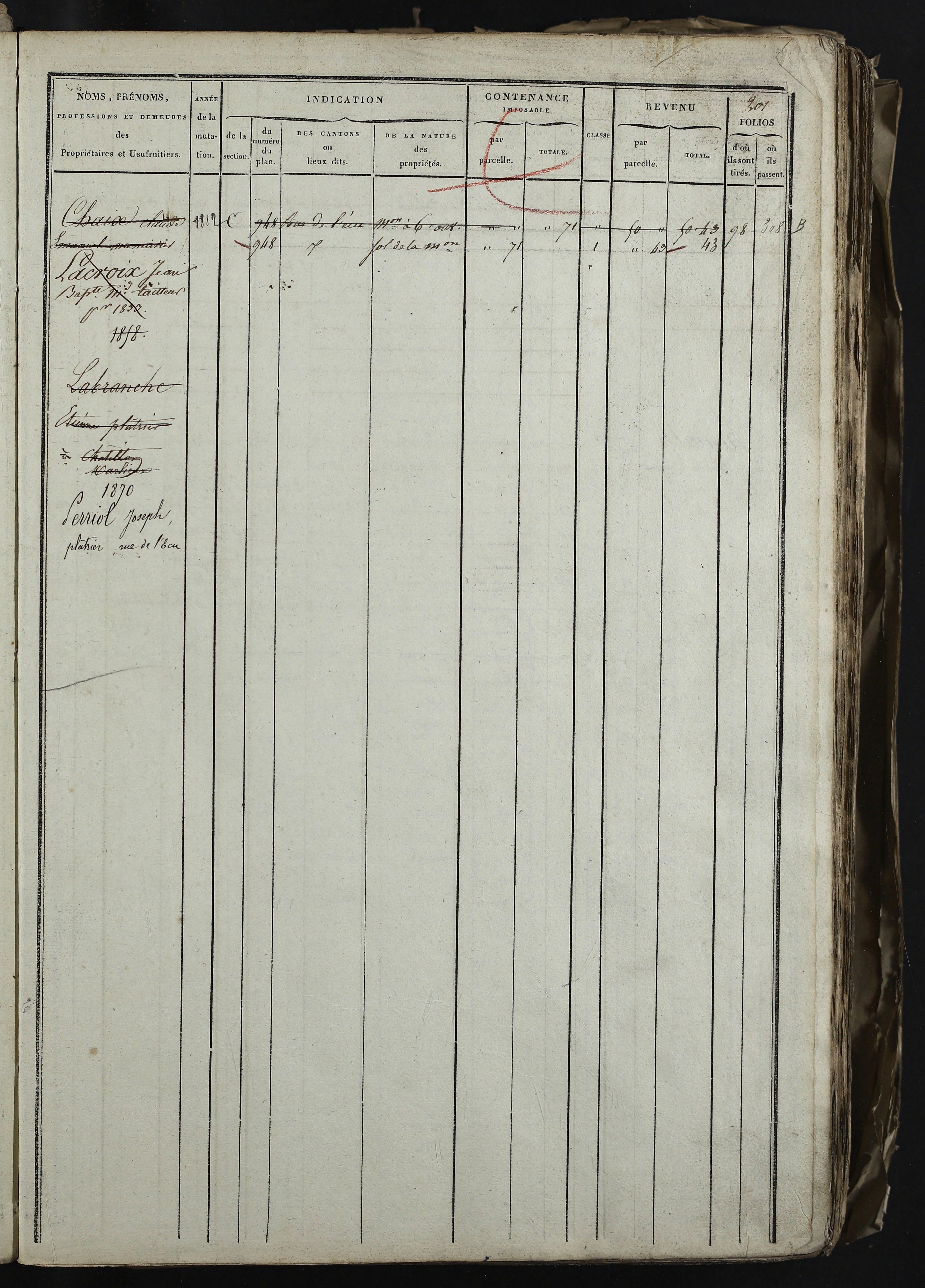 Relevant - 3 P 741 - 3 P 741 -  Folios 1 à 980  (1832-1846)