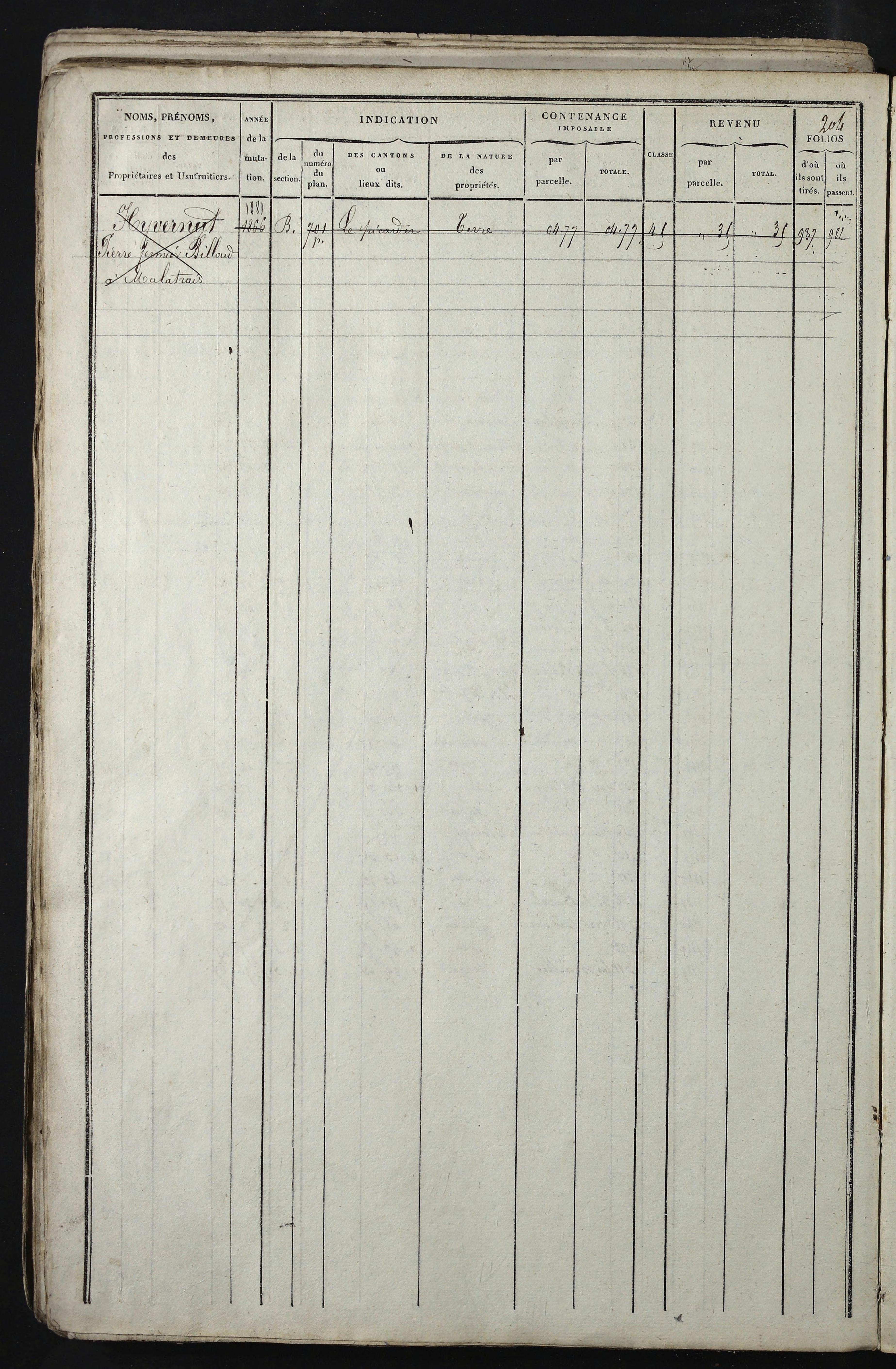 Relevant - 3 P 741 - 3 P 741 -  Folios 1 à 980  (1832-1846)