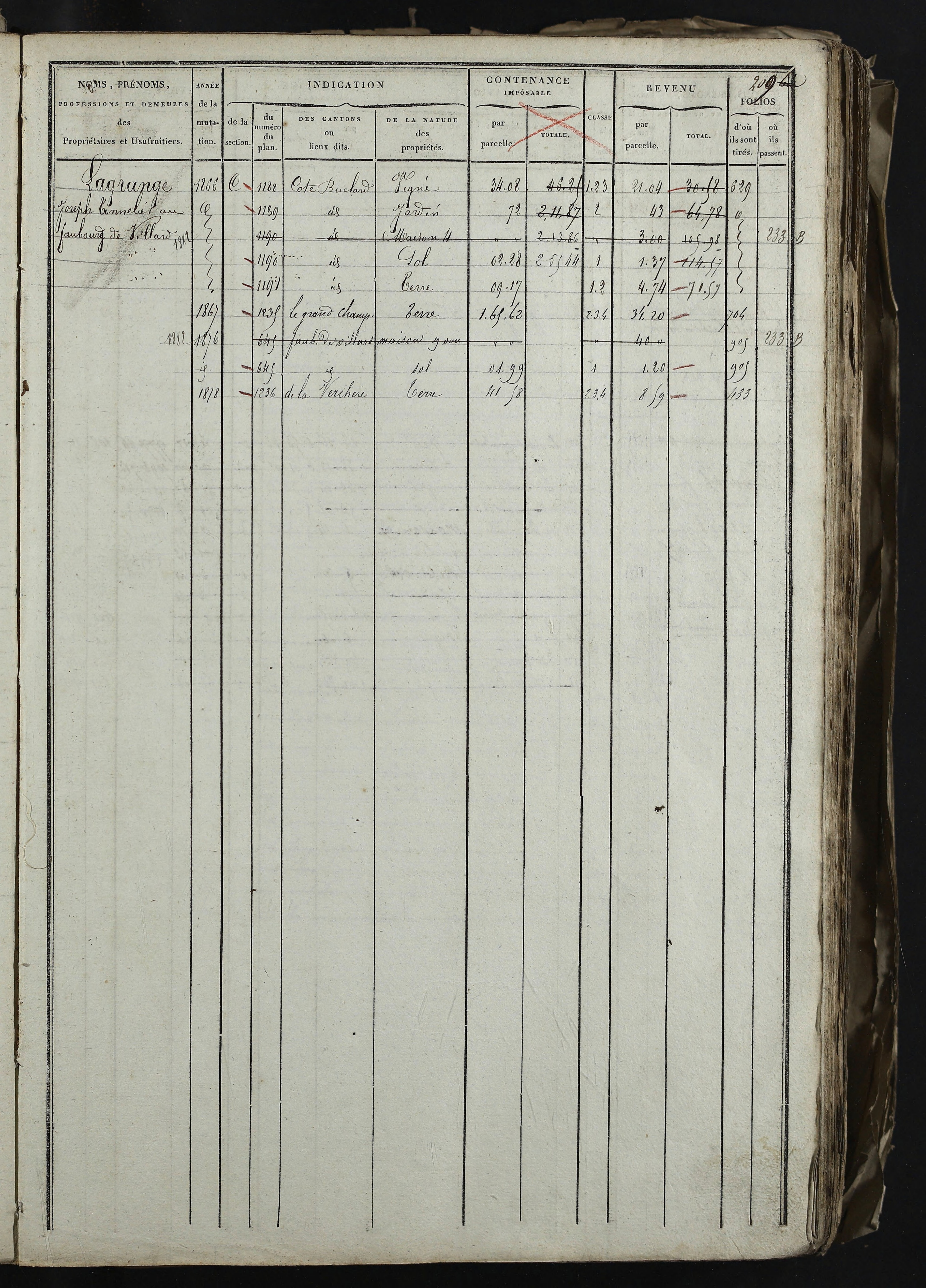 Relevant - 3 P 741 - 3 P 741 -  Folios 1 à 980  (1832-1846)