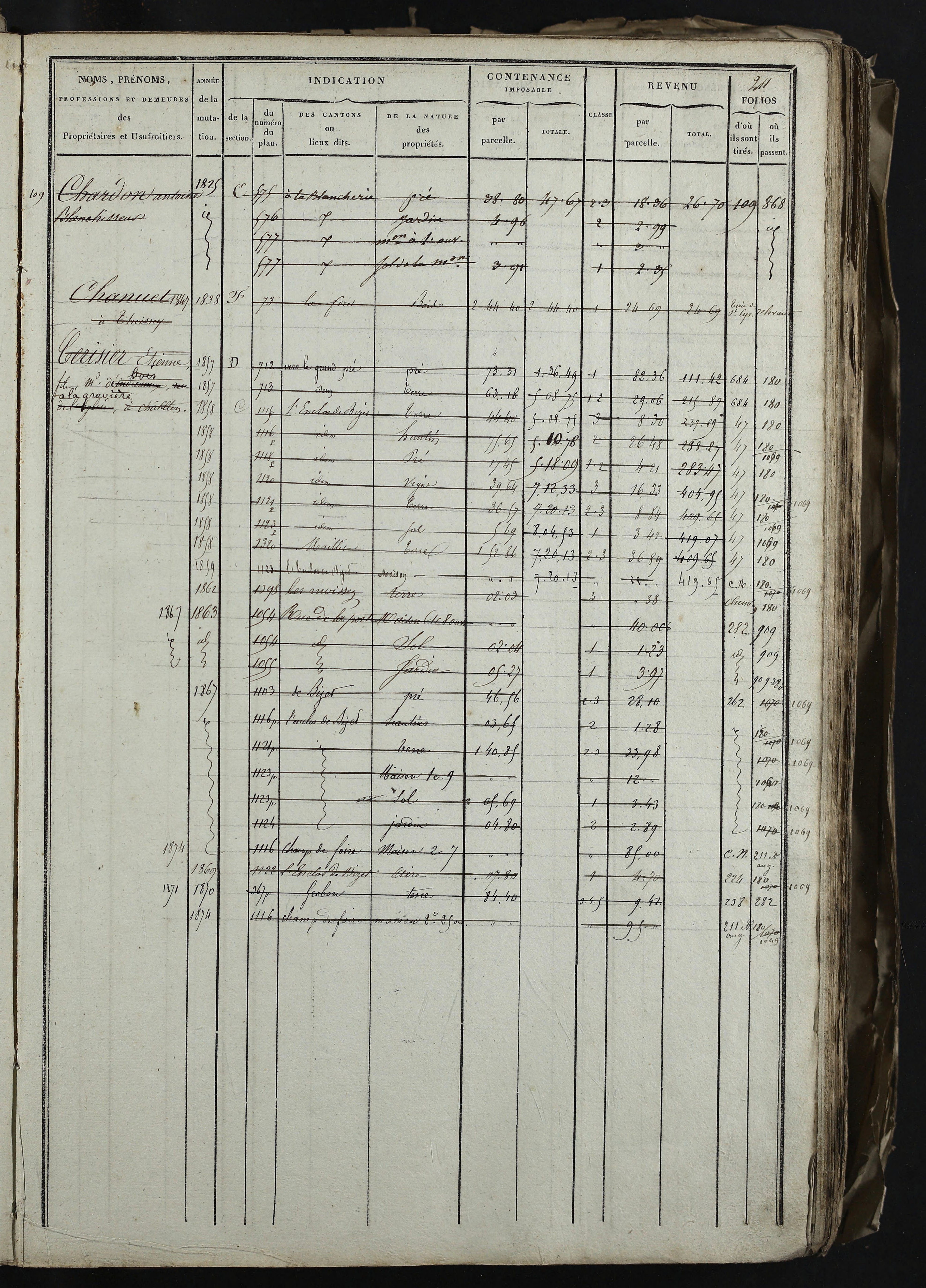 Relevant - 3 P 741 - 3 P 741 -  Folios 1 à 980  (1832-1846)
