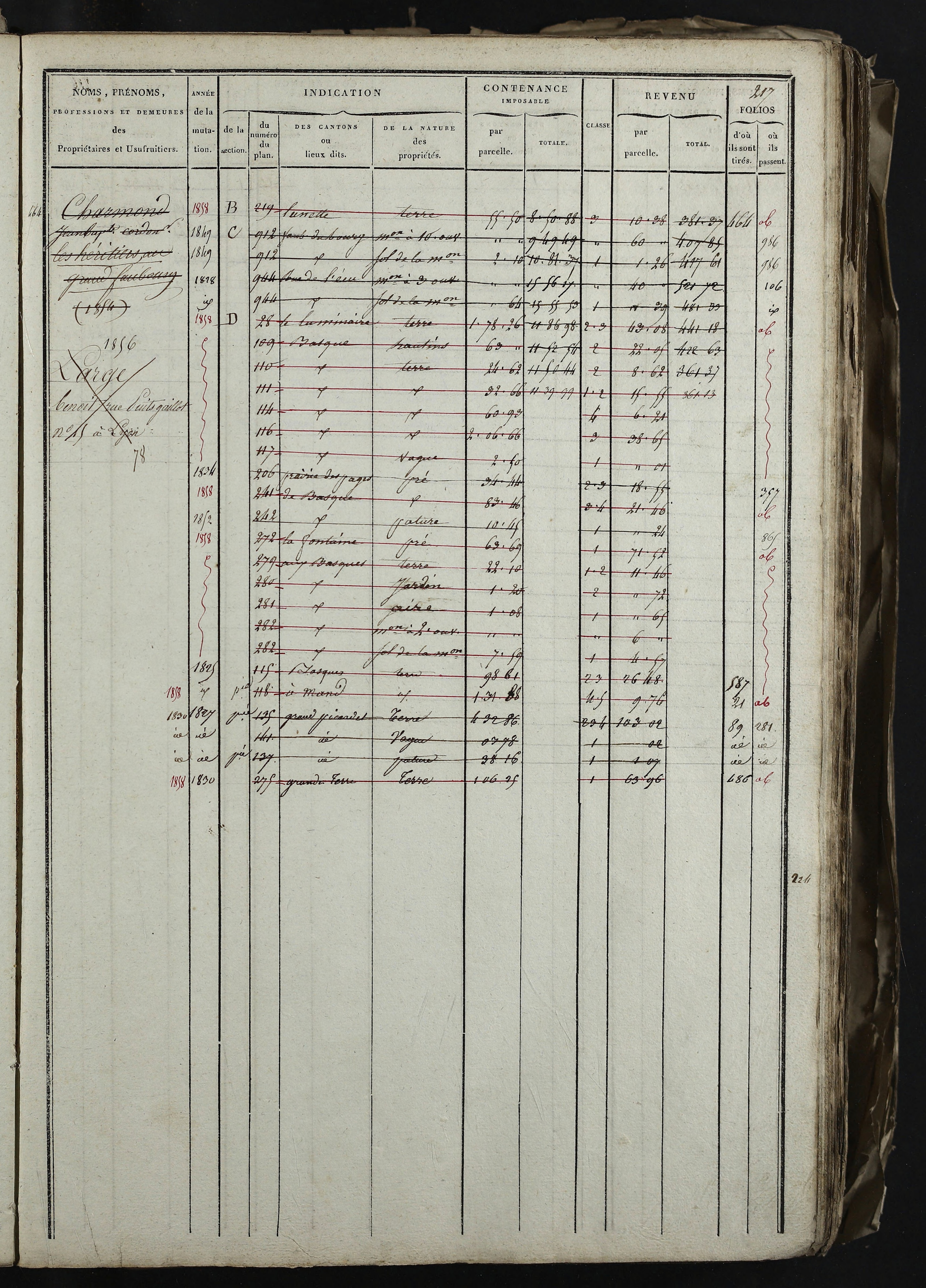 Relevant - 3 P 741 - 3 P 741 -  Folios 1 à 980  (1832-1846)