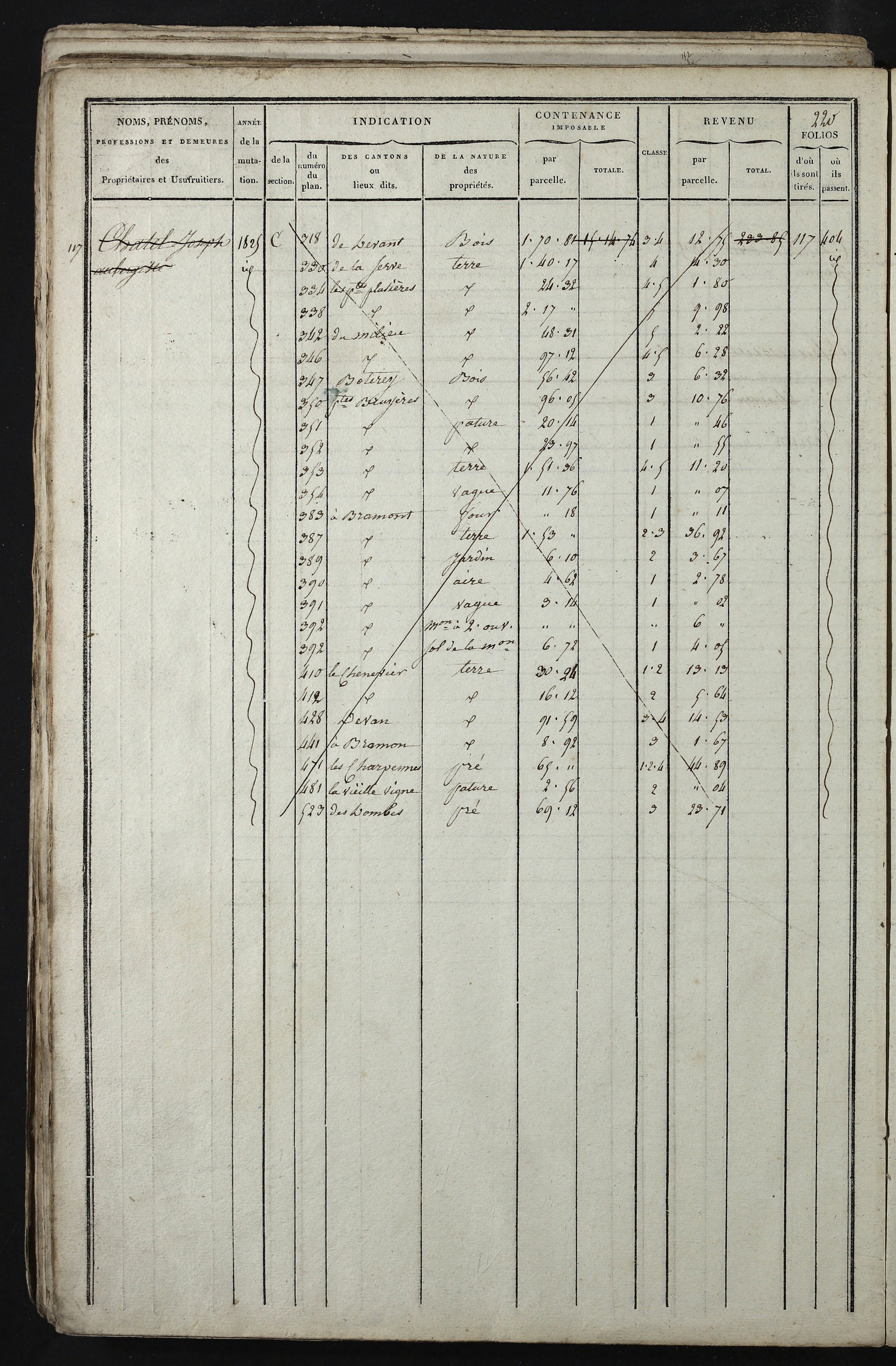 Relevant - 3 P 741 - 3 P 741 -  Folios 1 à 980  (1832-1846)