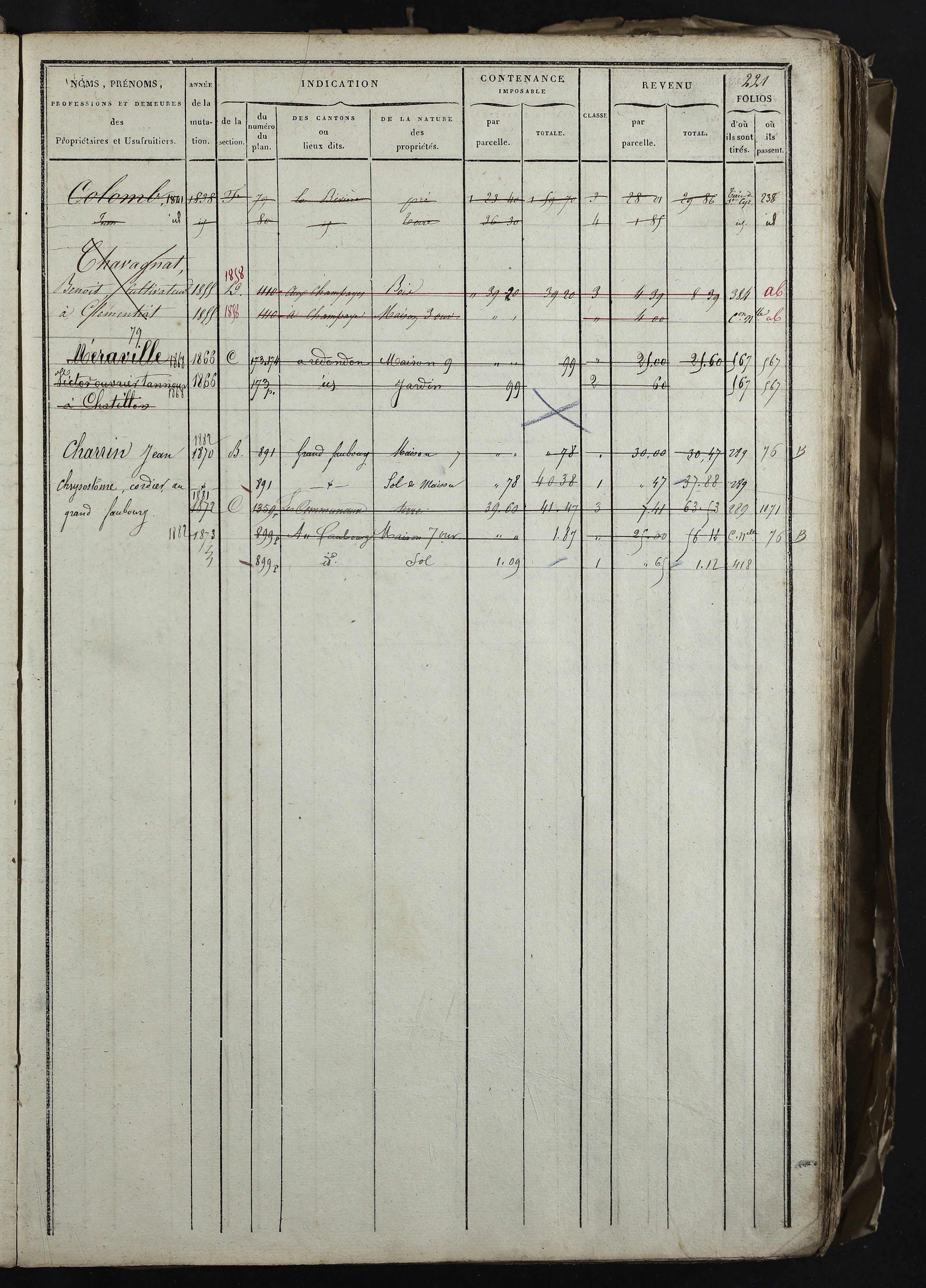 Relevant - 3 P 741 - 3 P 741 -  Folios 1 à 980  (1832-1846)