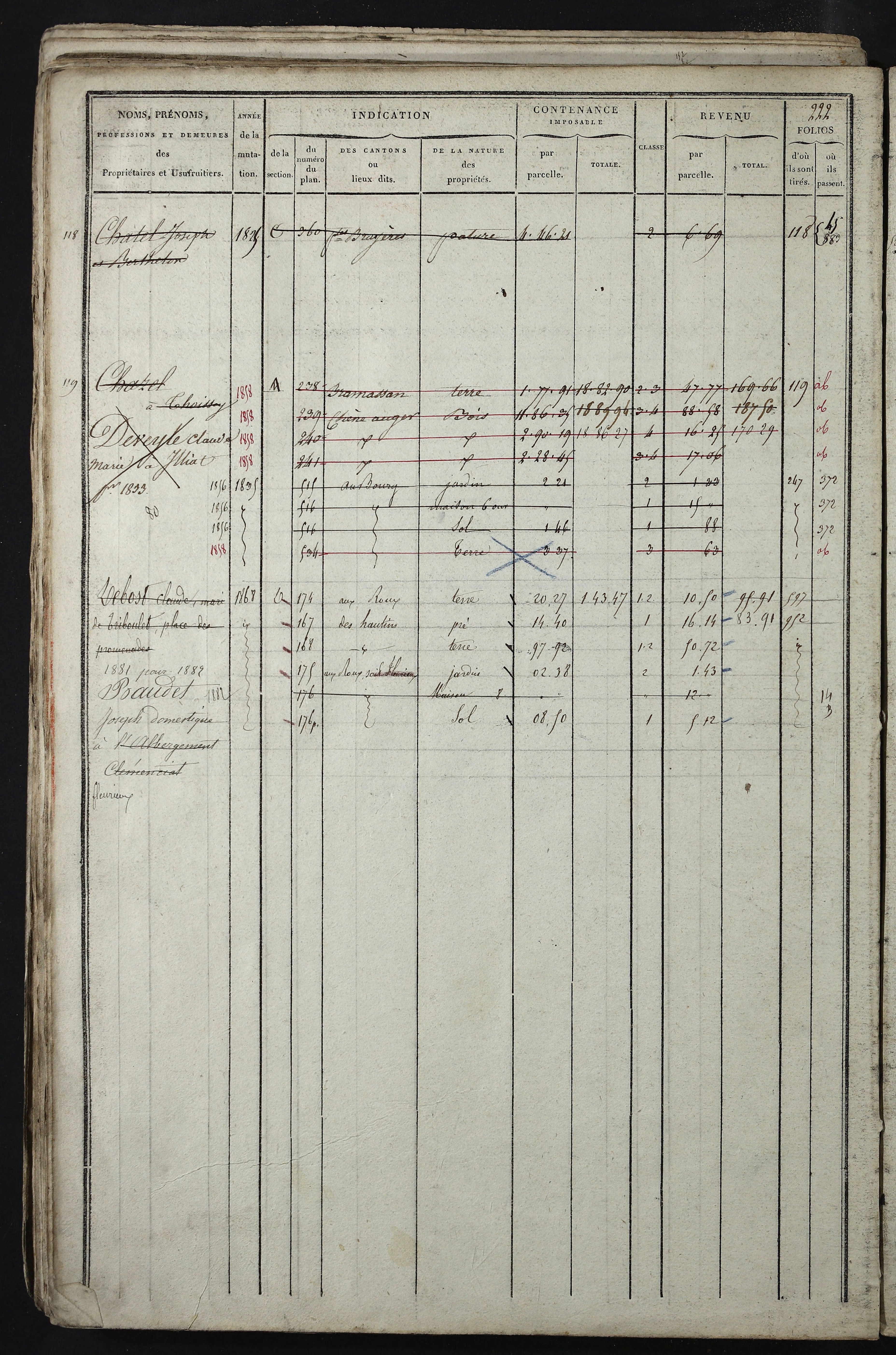 Relevant - 3 P 741 - 3 P 741 -  Folios 1 à 980  (1832-1846)