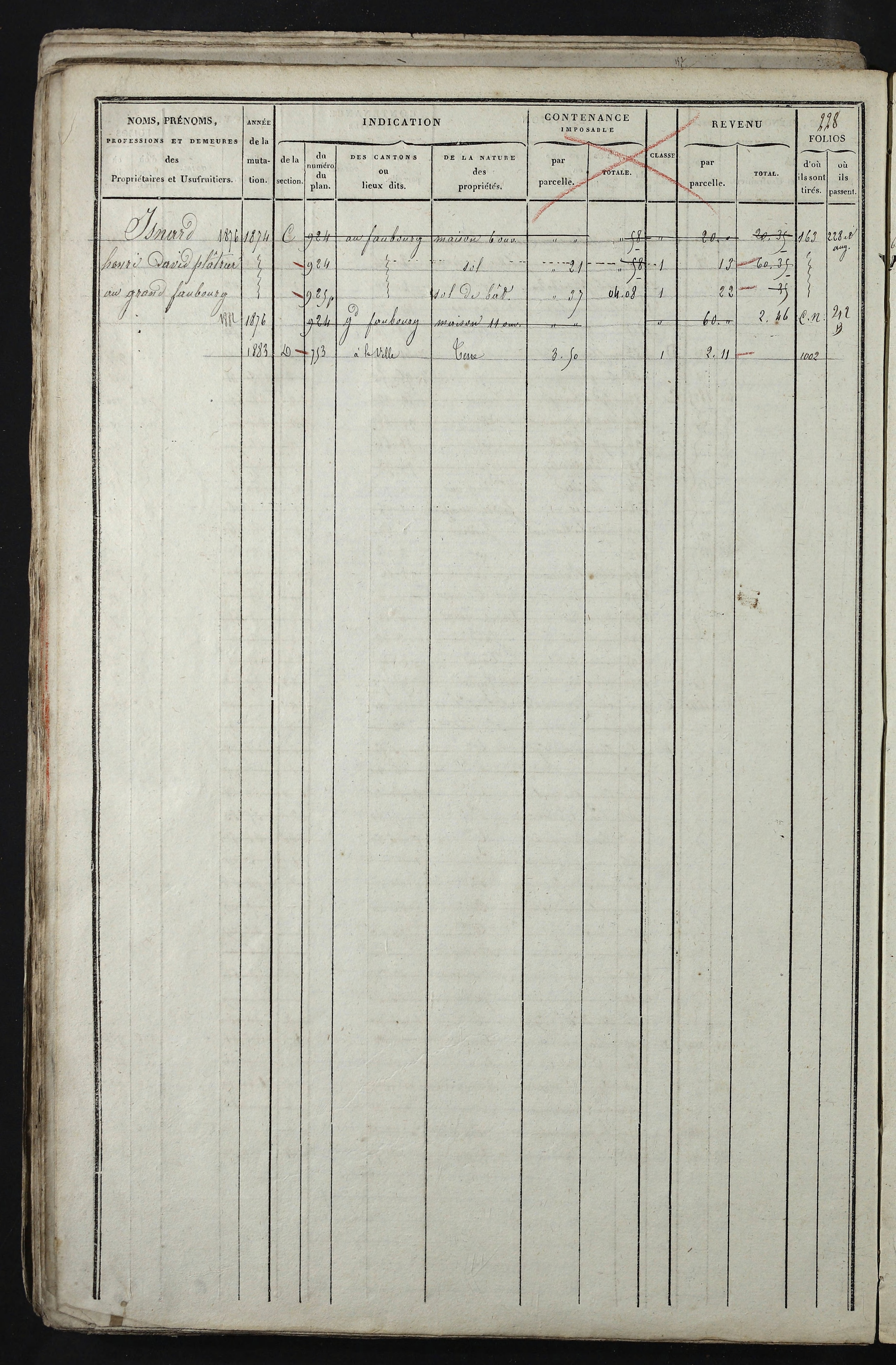 Relevant - 3 P 741 - 3 P 741 -  Folios 1 à 980  (1832-1846)