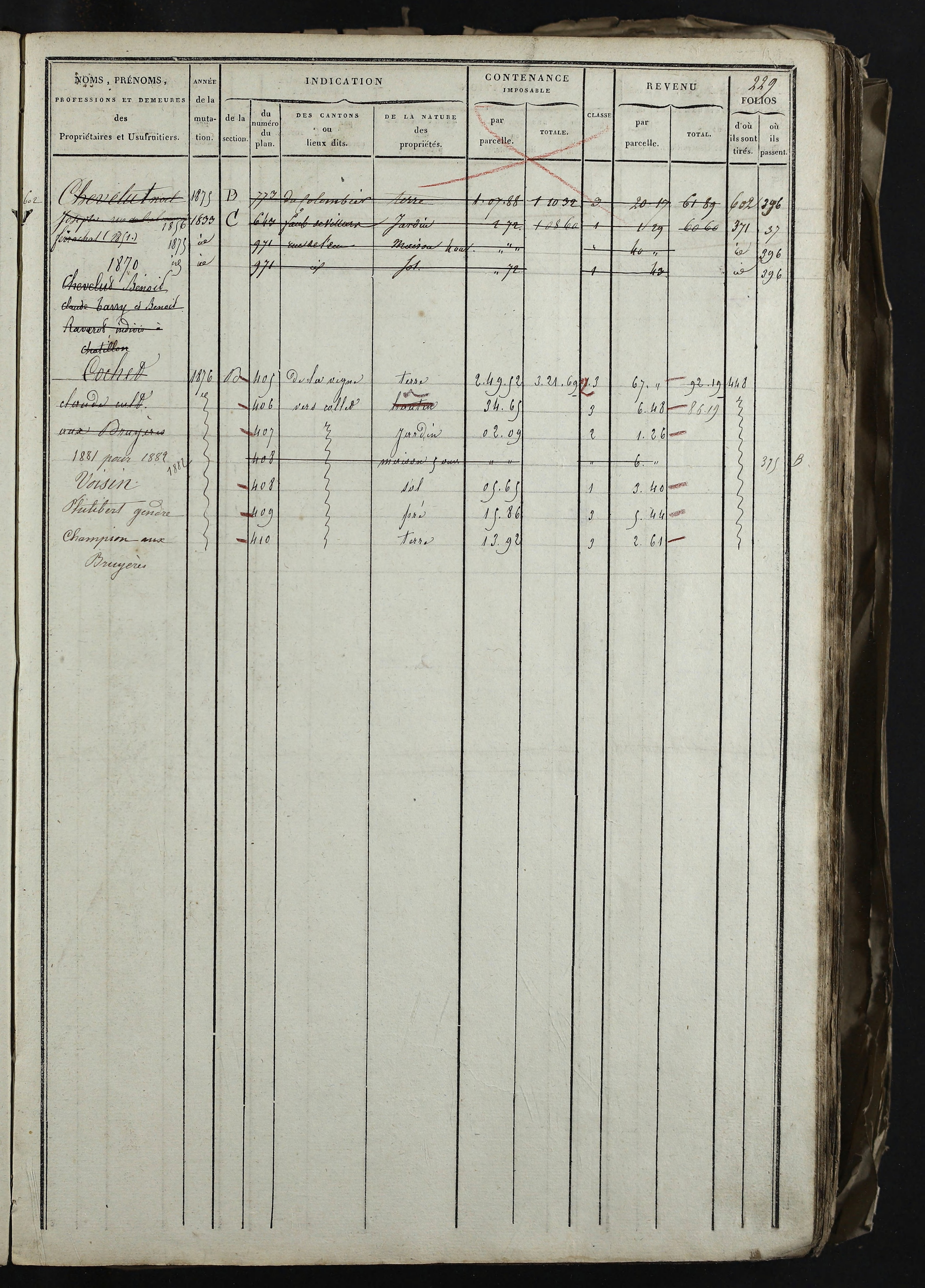 Relevant - 3 P 741 - 3 P 741 -  Folios 1 à 980  (1832-1846)