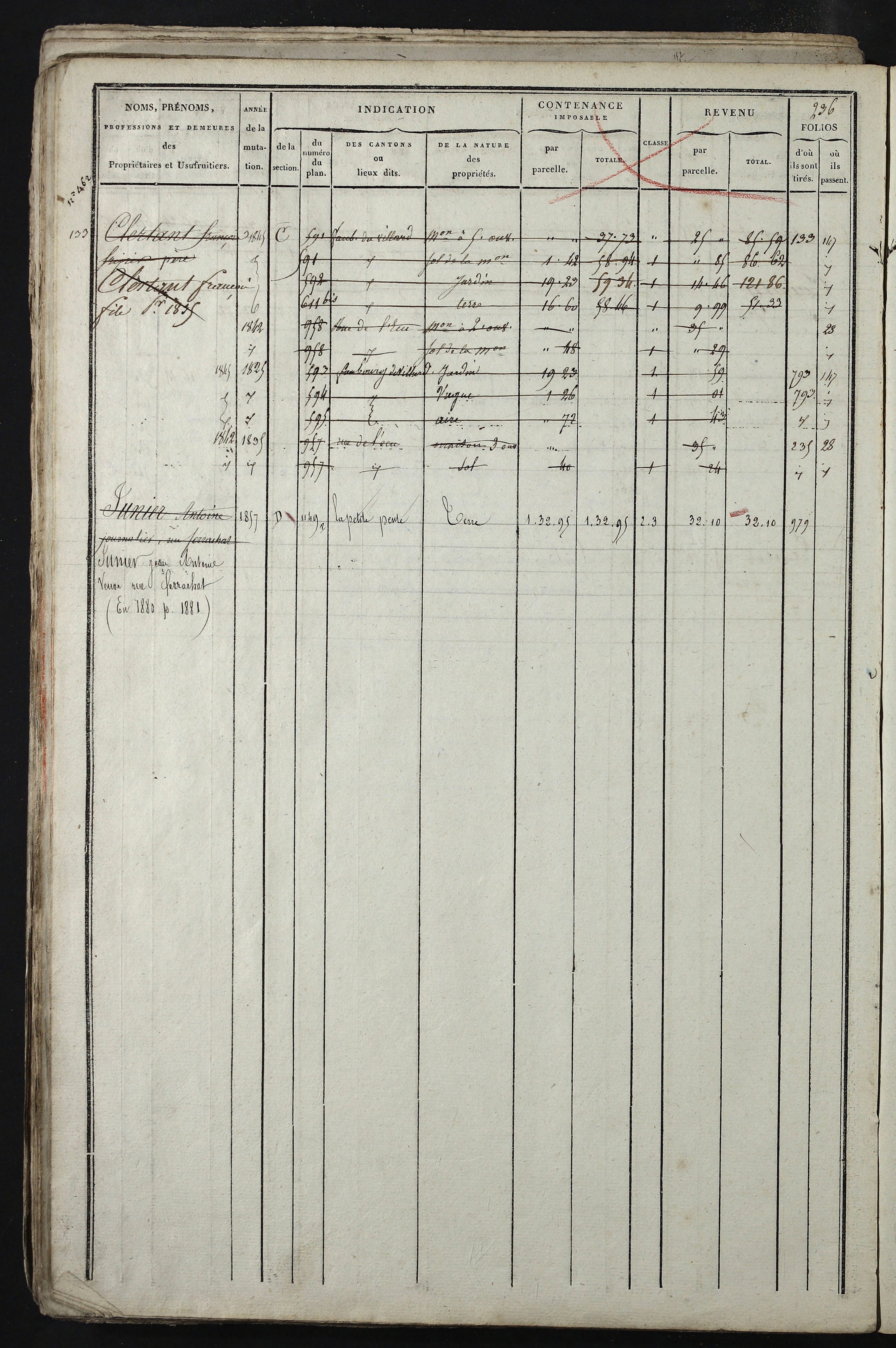 Relevant - 3 P 741 - 3 P 741 -  Folios 1 à 980  (1832-1846)
