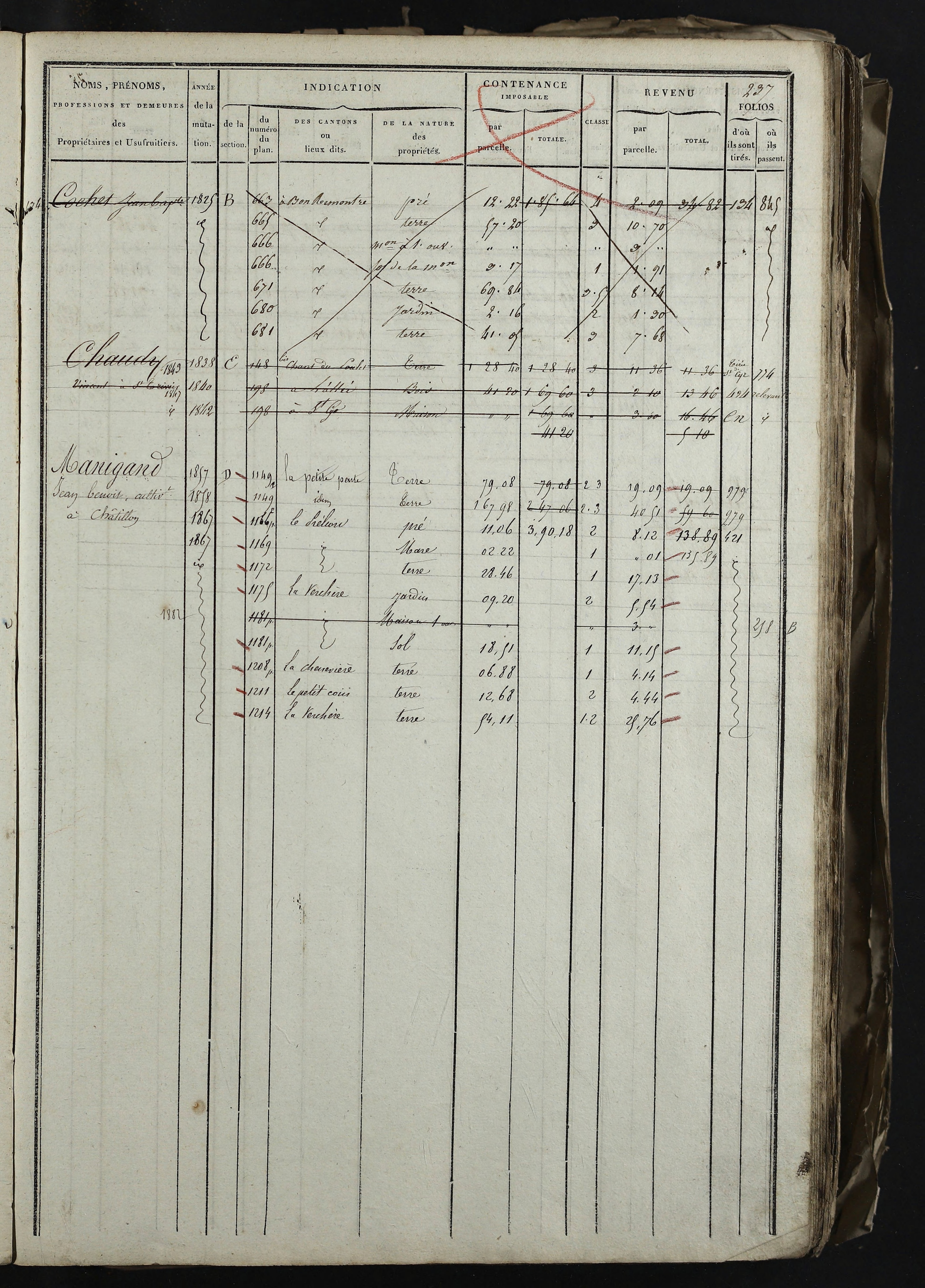 Relevant - 3 P 741 - 3 P 741 -  Folios 1 à 980  (1832-1846)