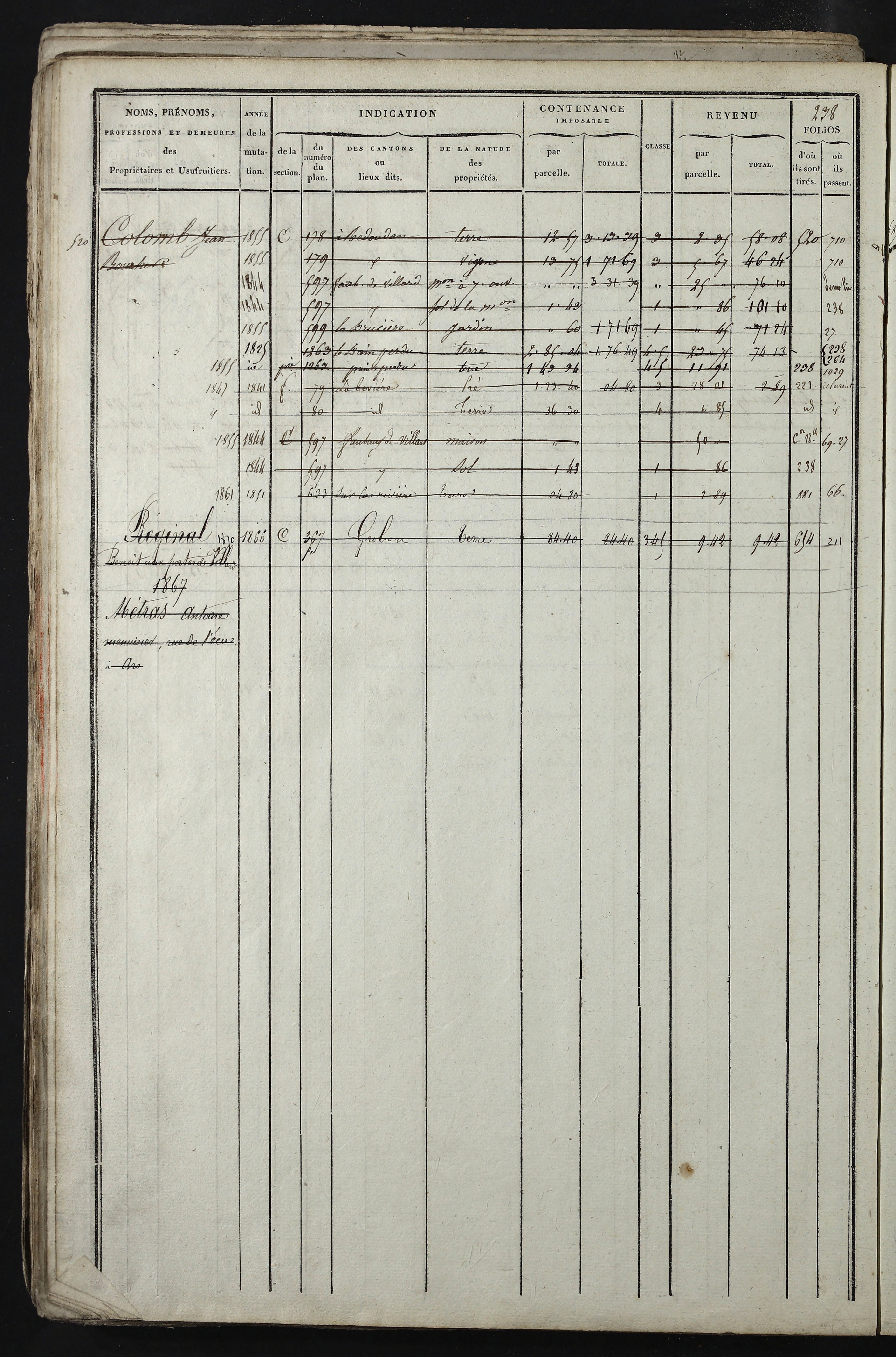 Relevant - 3 P 741 - 3 P 741 -  Folios 1 à 980  (1832-1846)
