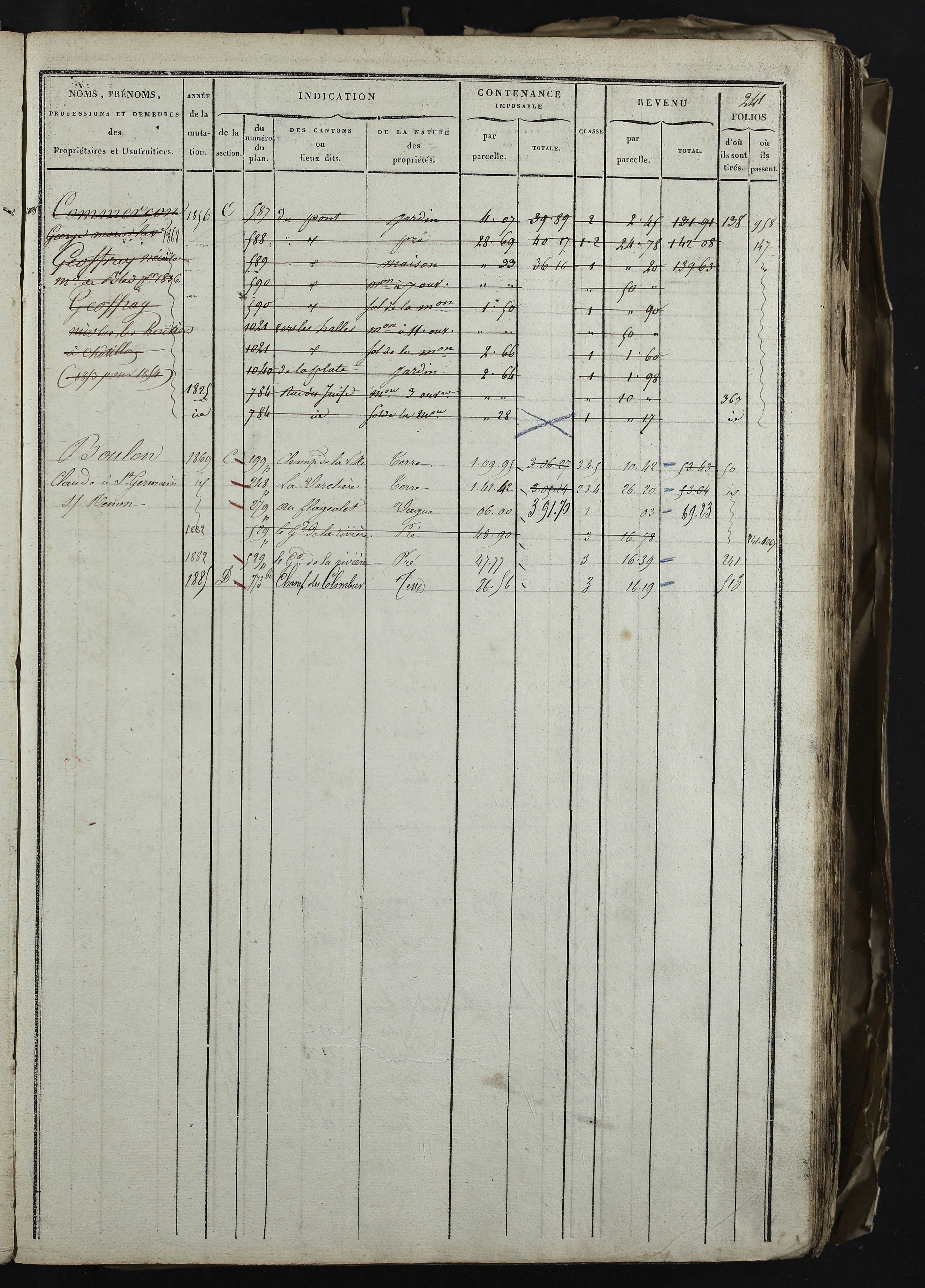 Relevant - 3 P 741 - 3 P 741 -  Folios 1 à 980  (1832-1846)