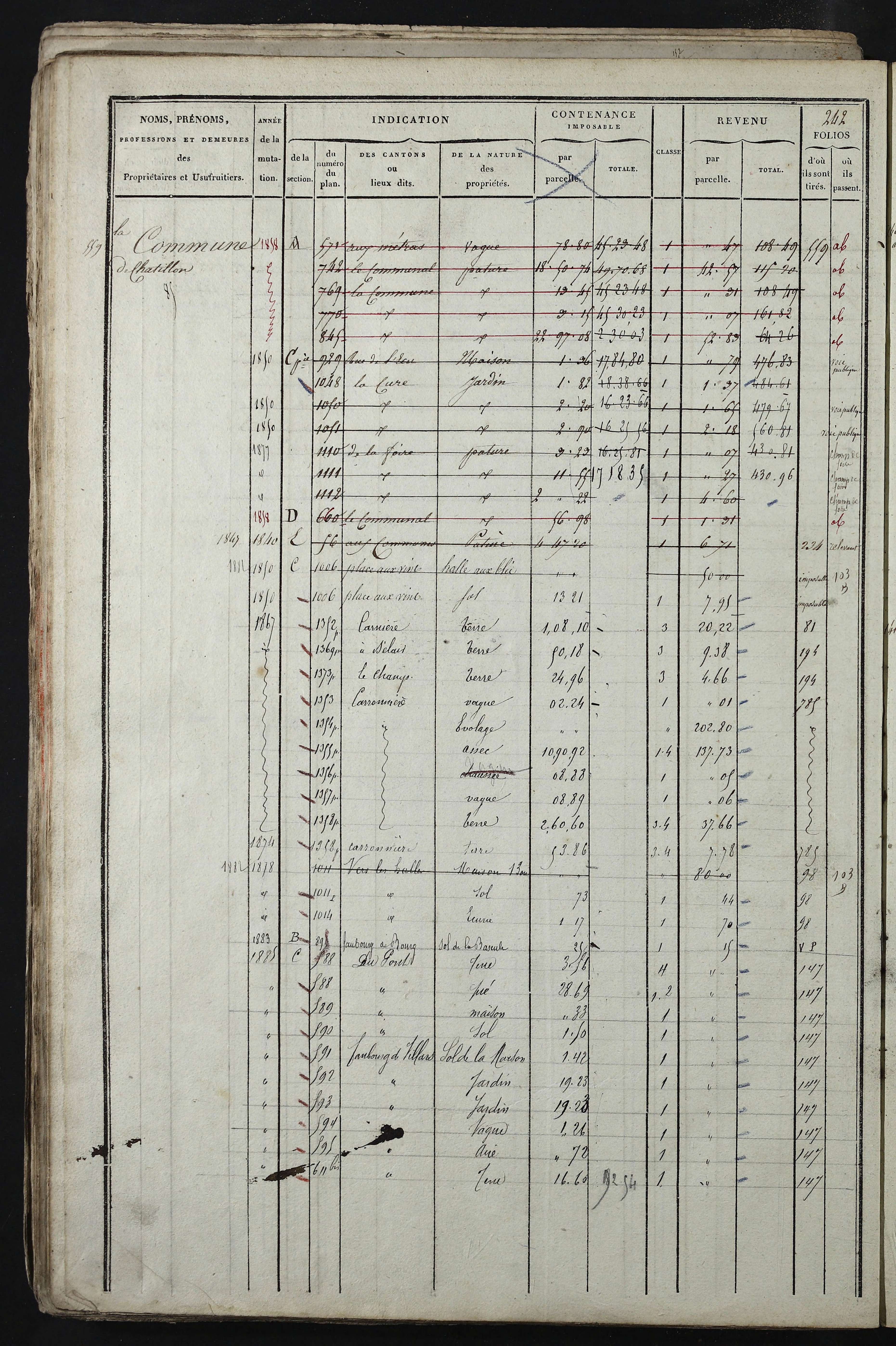 Relevant - 3 P 741 - 3 P 741 -  Folios 1 à 980  (1832-1846)