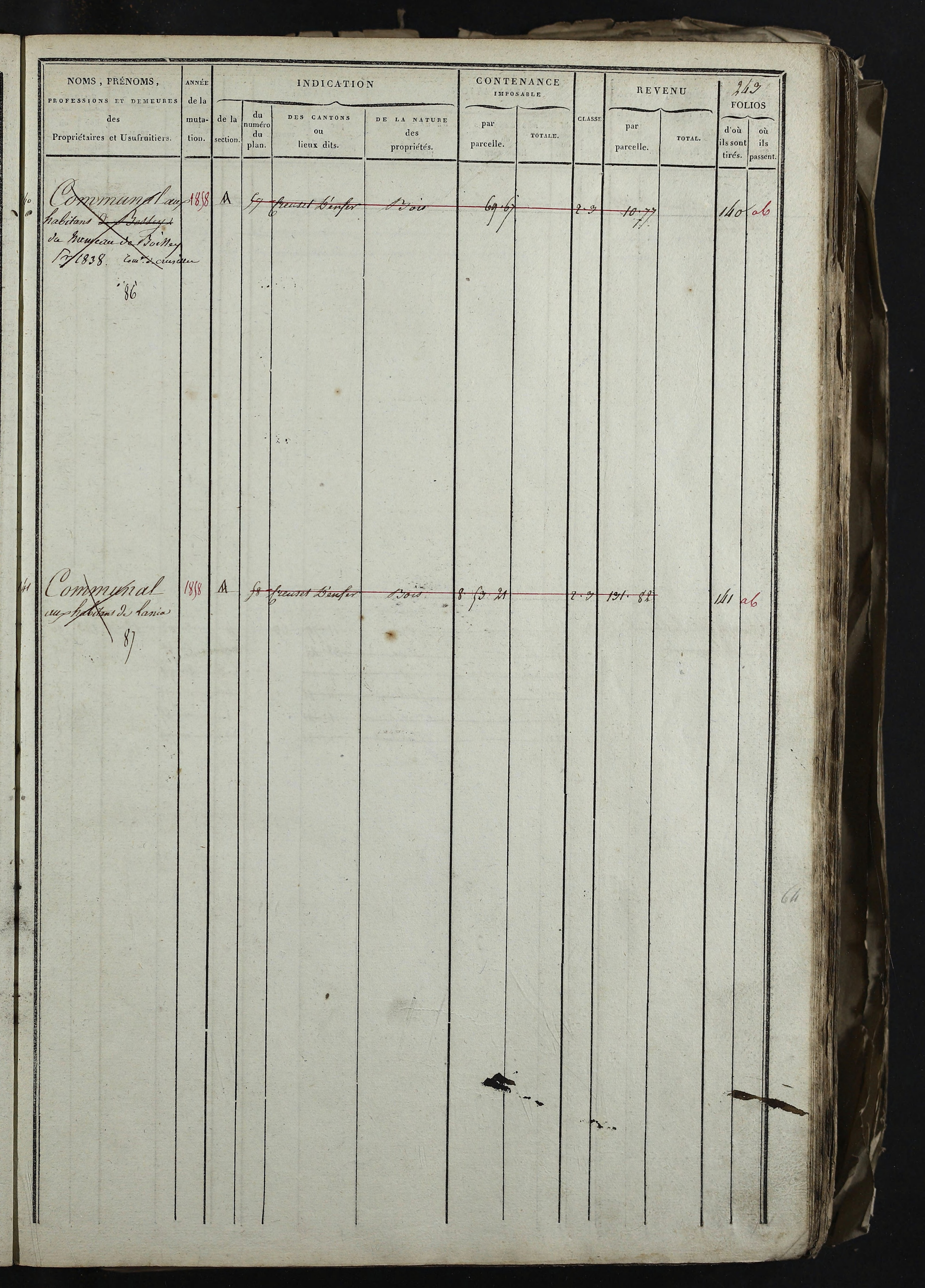 Relevant - 3 P 741 - 3 P 741 -  Folios 1 à 980  (1832-1846)