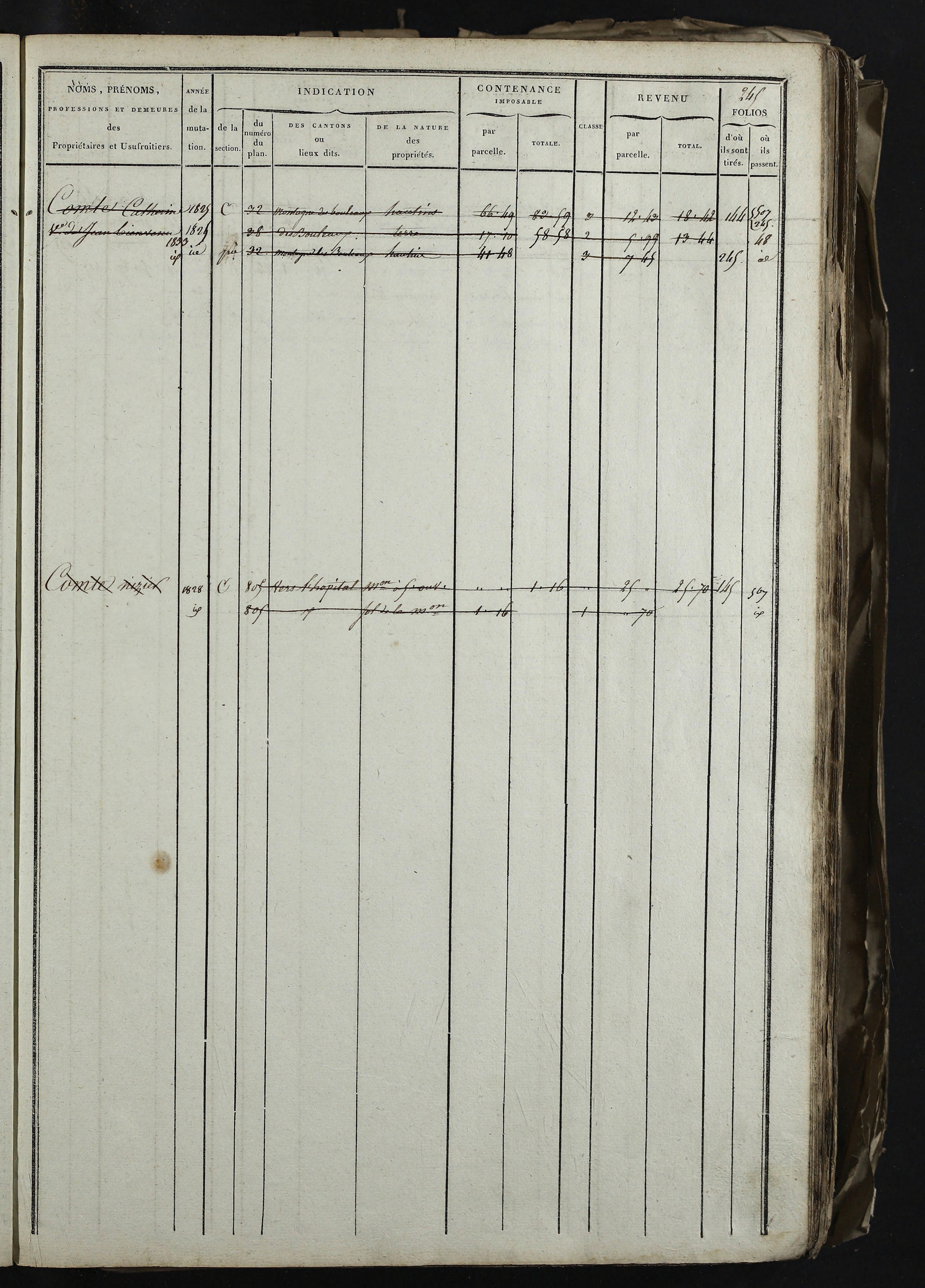 Relevant - 3 P 741 - 3 P 741 -  Folios 1 à 980  (1832-1846)