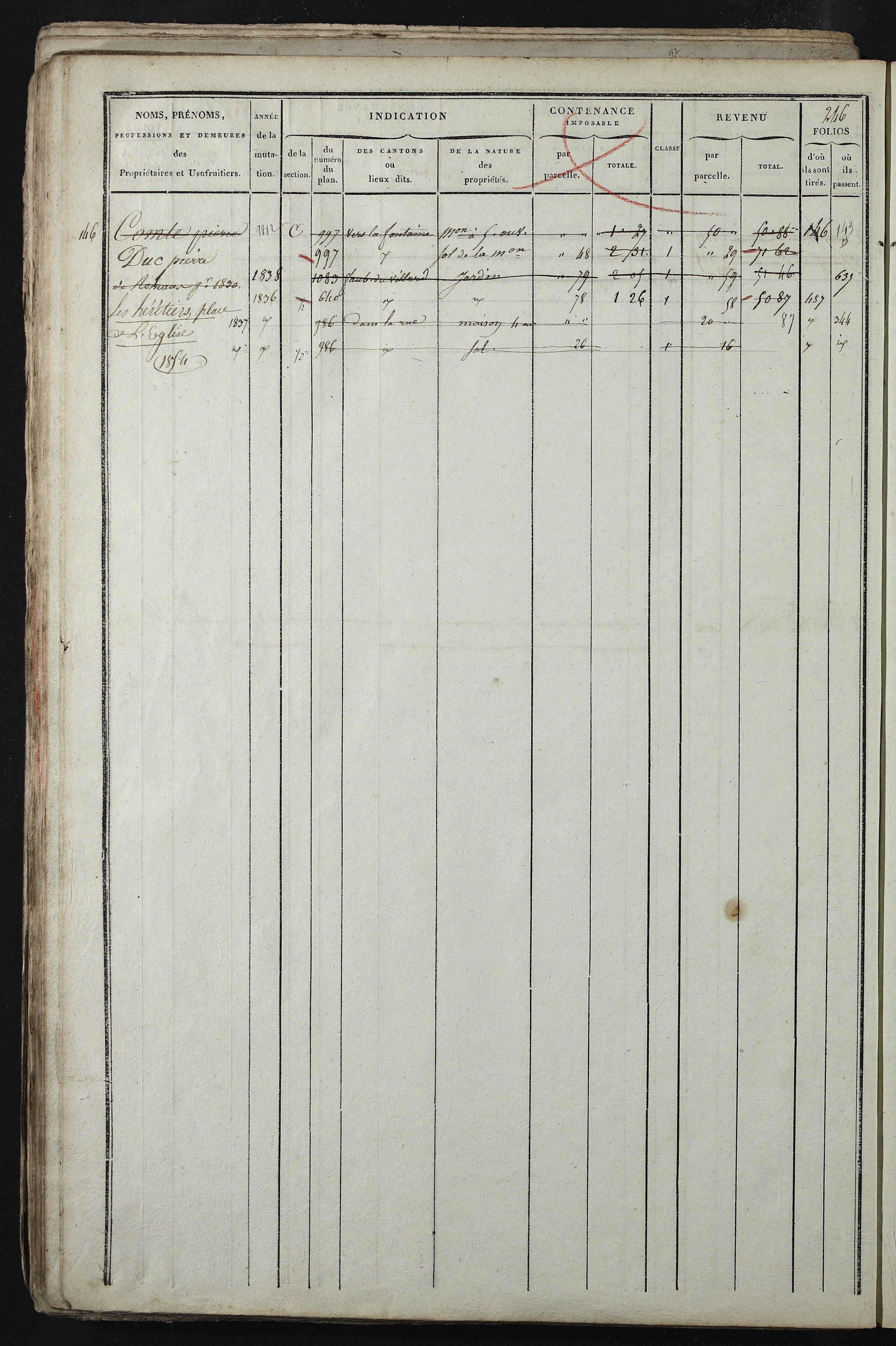 Relevant - 3 P 741 - 3 P 741 -  Folios 1 à 980  (1832-1846)
