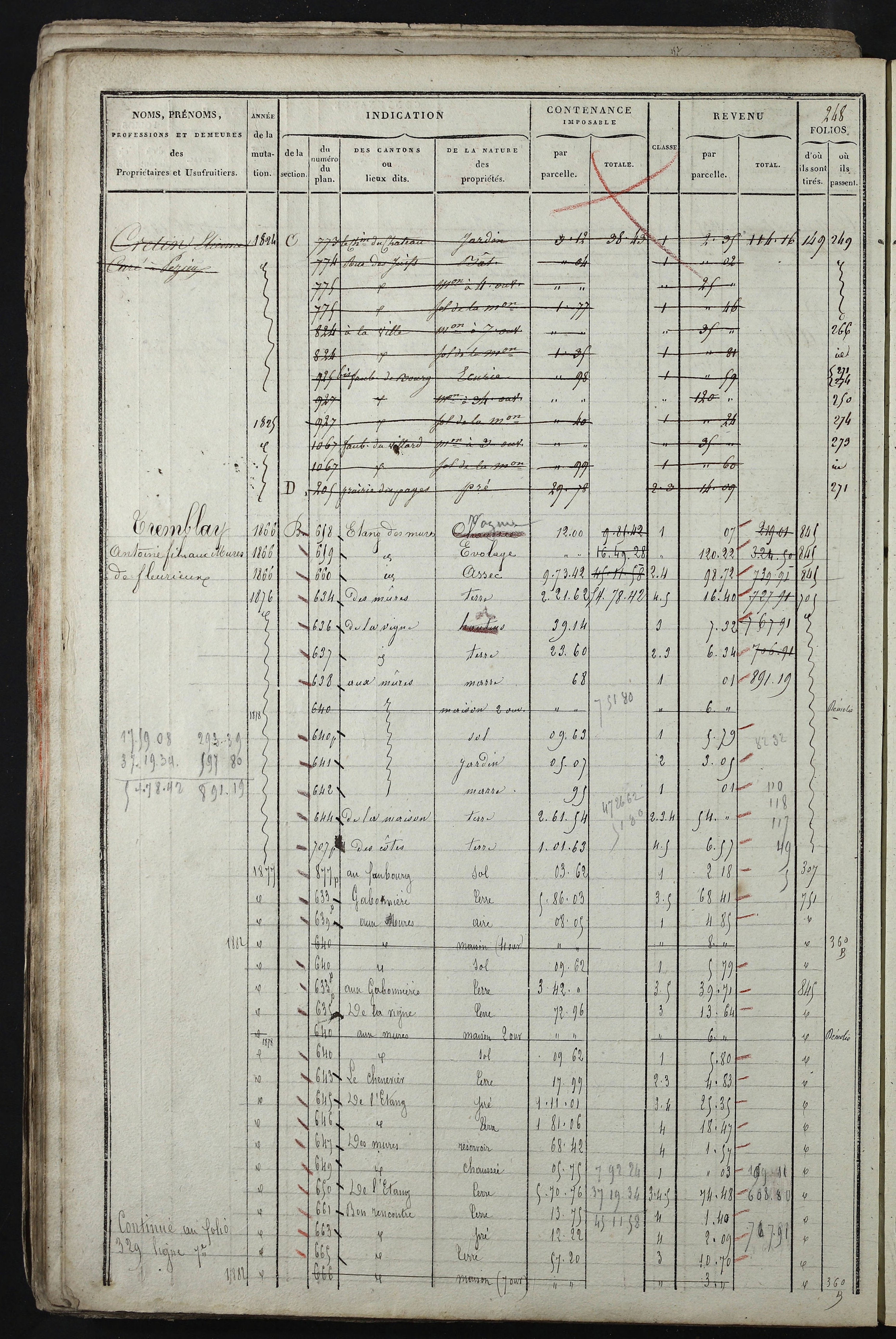 Relevant - 3 P 741 - 3 P 741 -  Folios 1 à 980  (1832-1846)