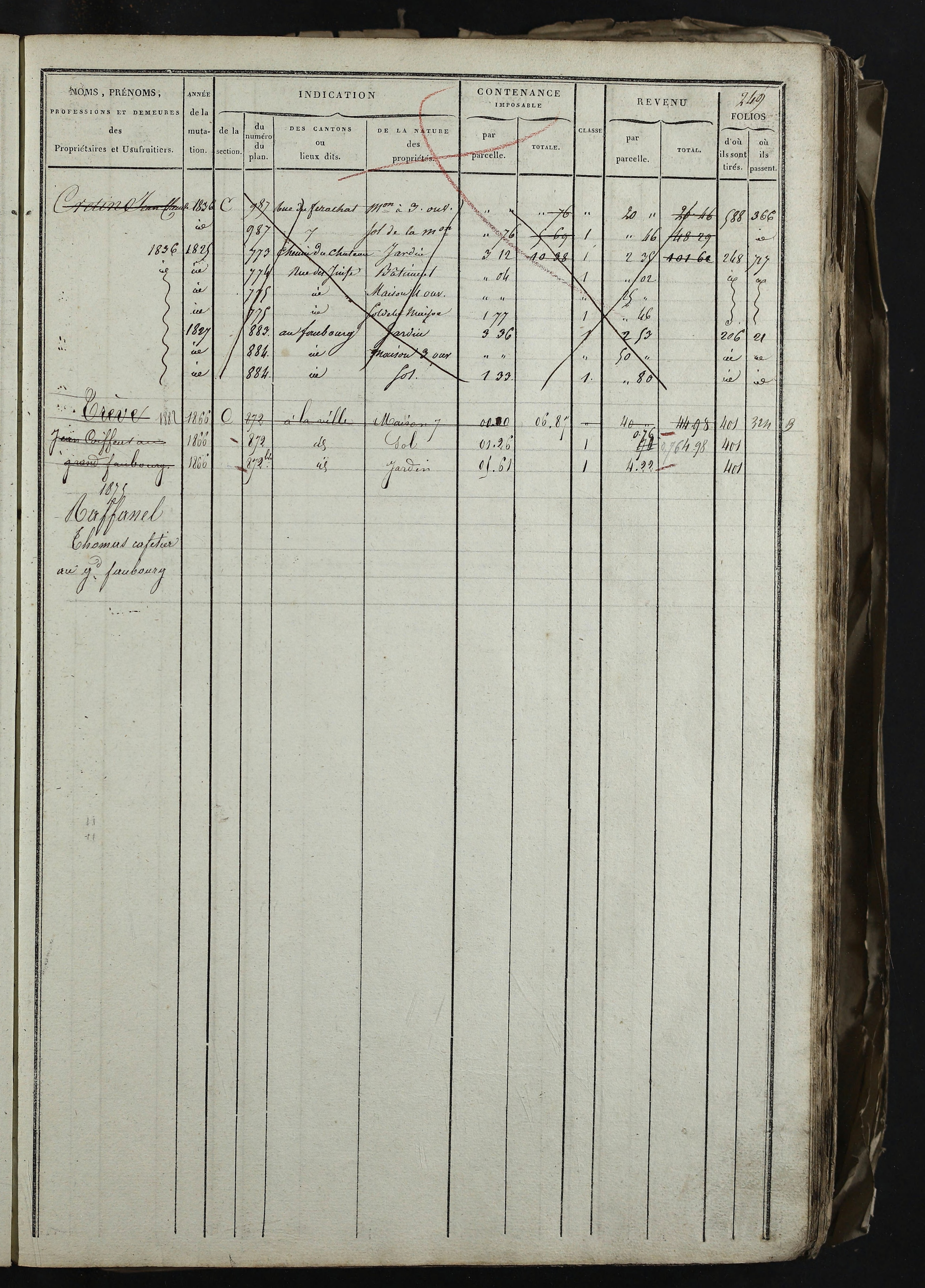 Relevant - 3 P 741 - 3 P 741 -  Folios 1 à 980  (1832-1846)