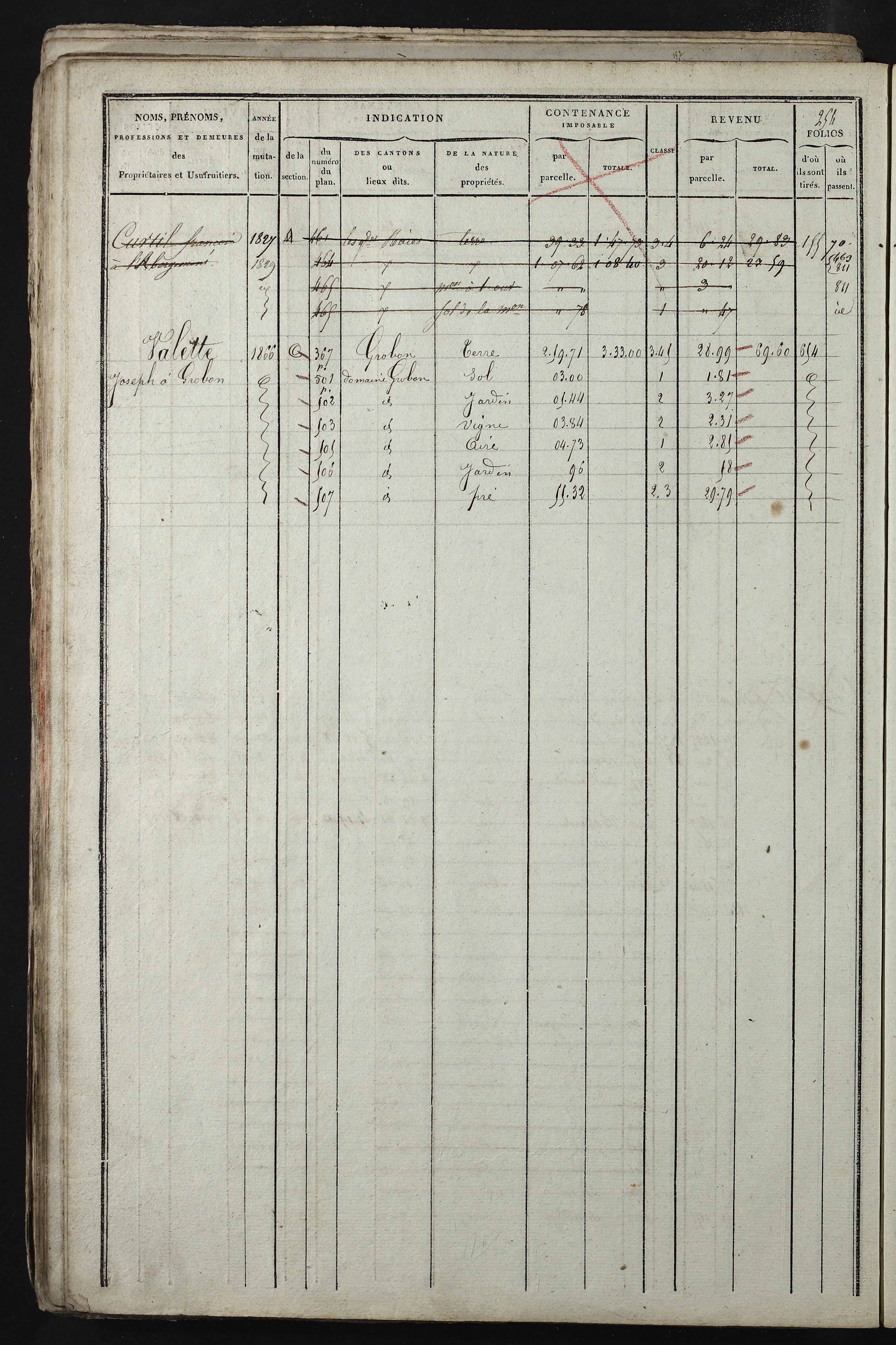 Relevant - 3 P 741 - 3 P 741 -  Folios 1 à 980  (1832-1846)