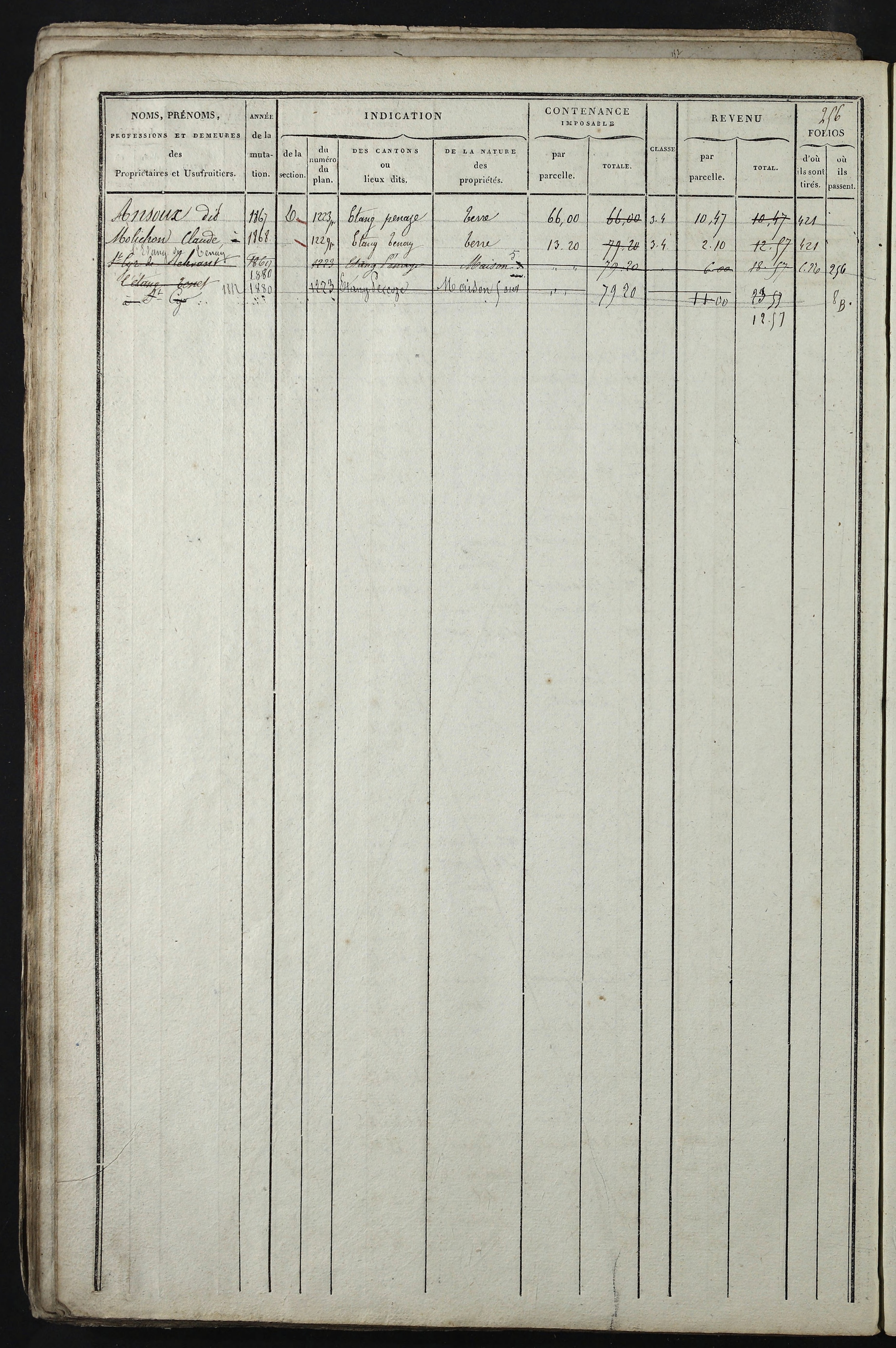 Relevant - 3 P 741 - 3 P 741 -  Folios 1 à 980  (1832-1846)