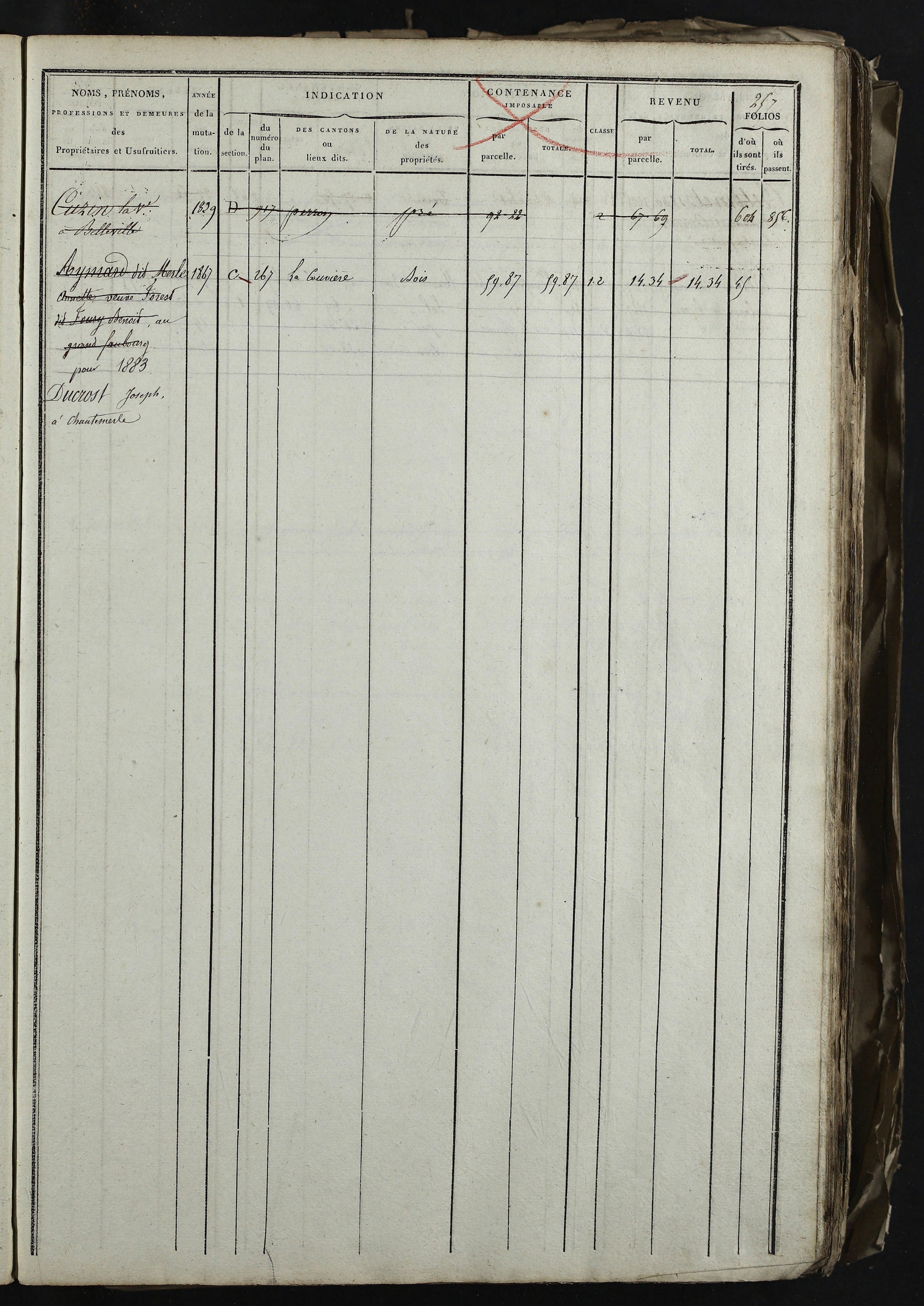 Relevant - 3 P 741 - 3 P 741 -  Folios 1 à 980  (1832-1846)