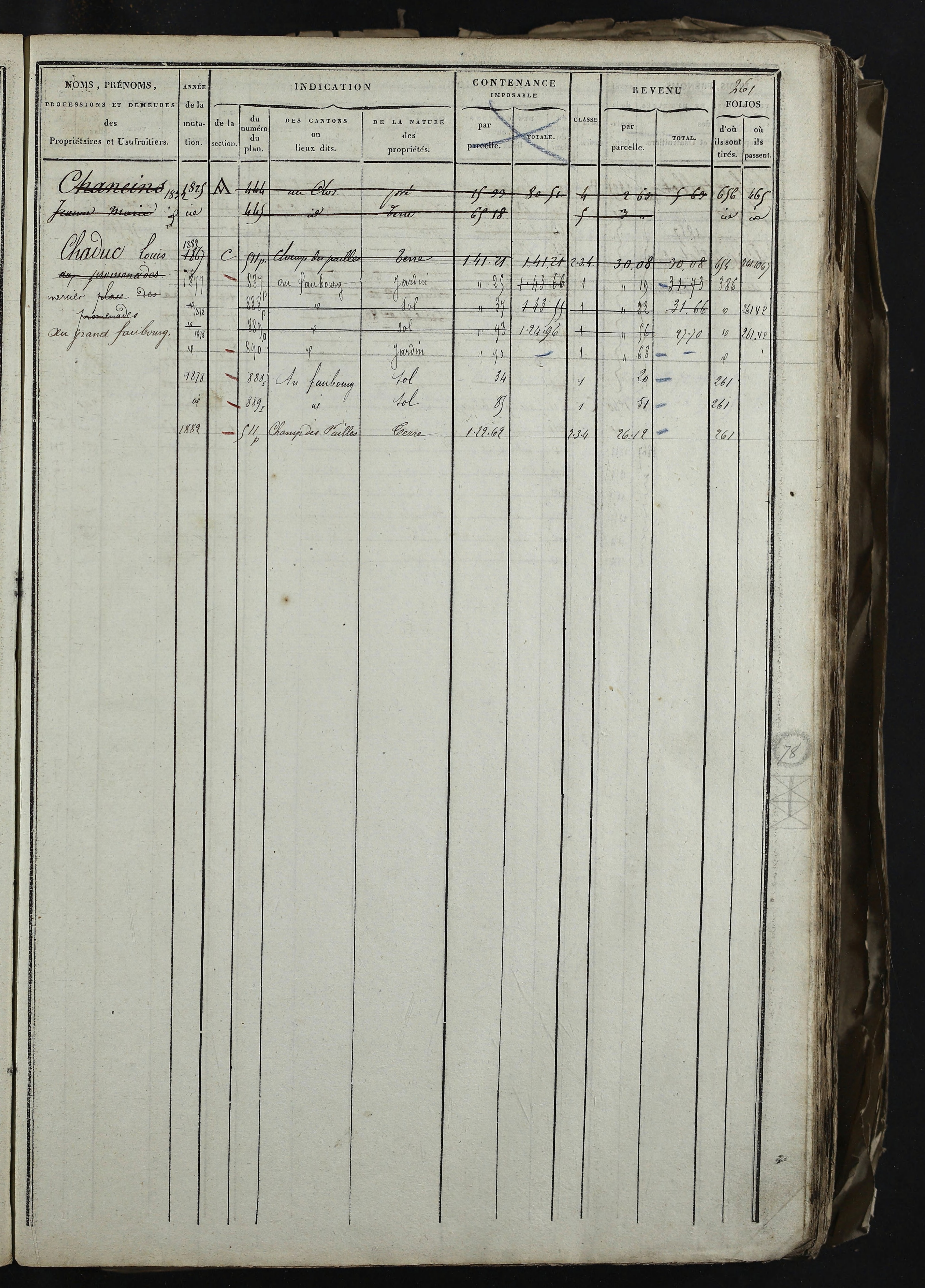 Relevant - 3 P 741 - 3 P 741 -  Folios 1 à 980  (1832-1846)