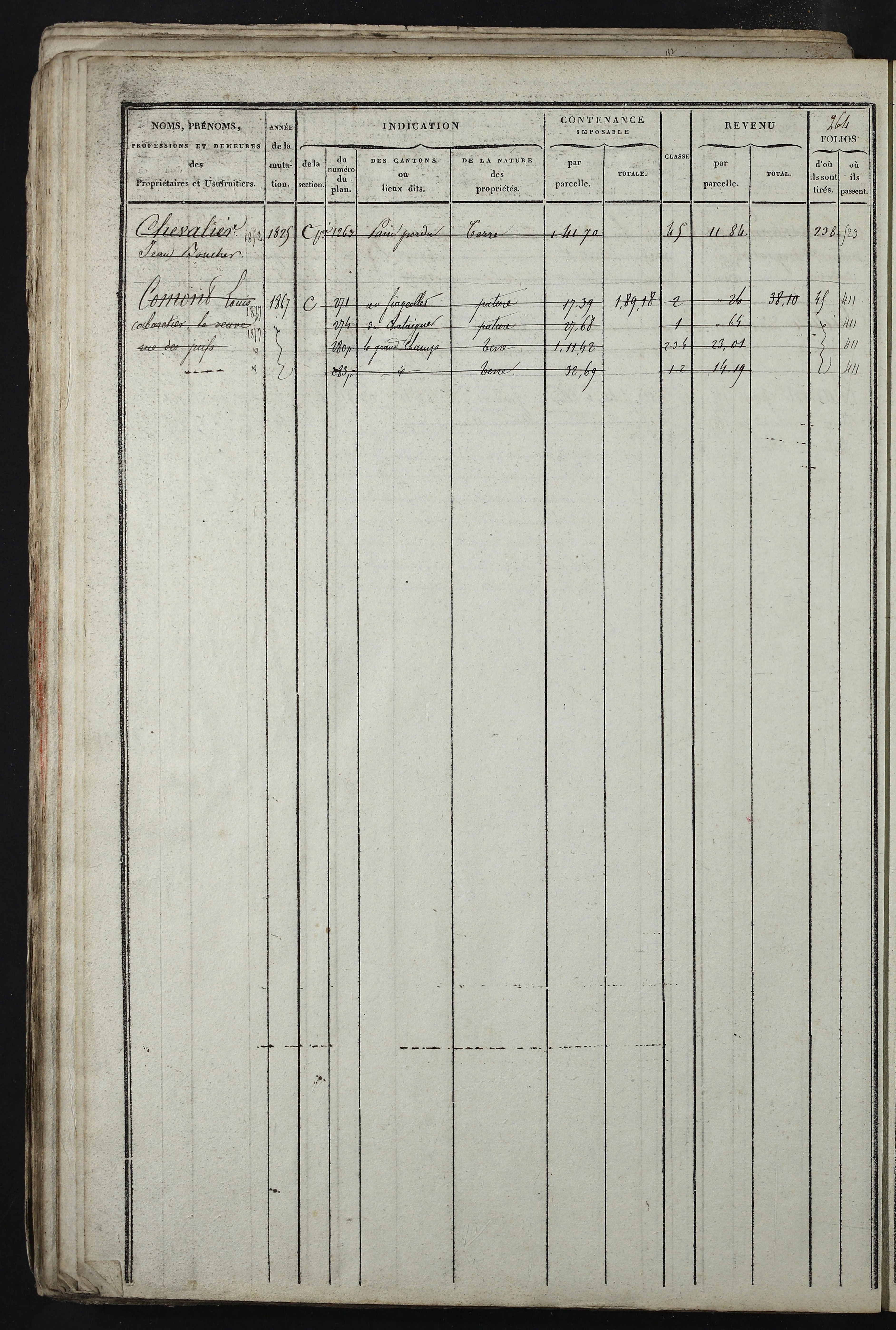Relevant - 3 P 741 - 3 P 741 -  Folios 1 à 980  (1832-1846)