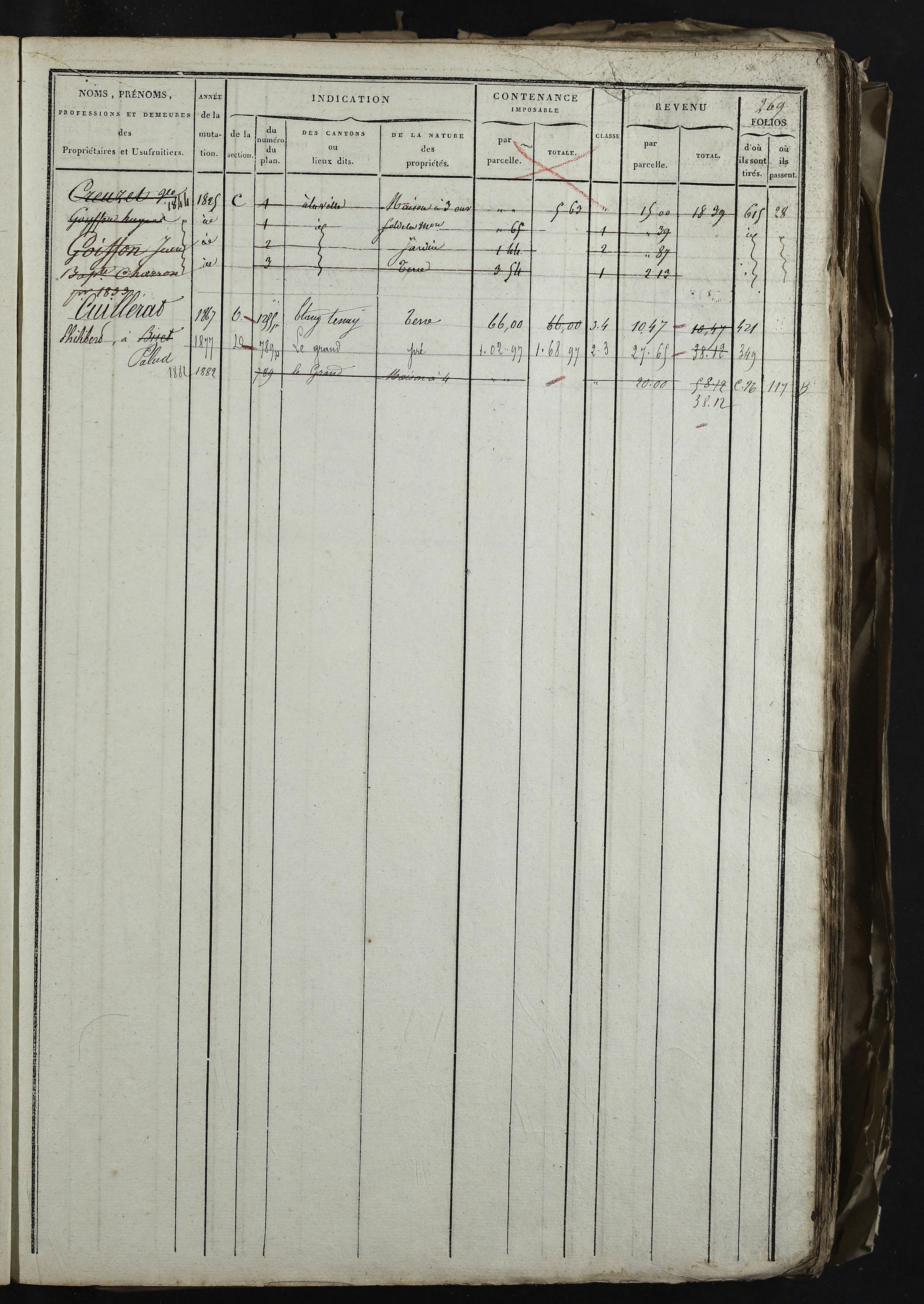 Relevant - 3 P 741 - 3 P 741 -  Folios 1 à 980  (1832-1846)