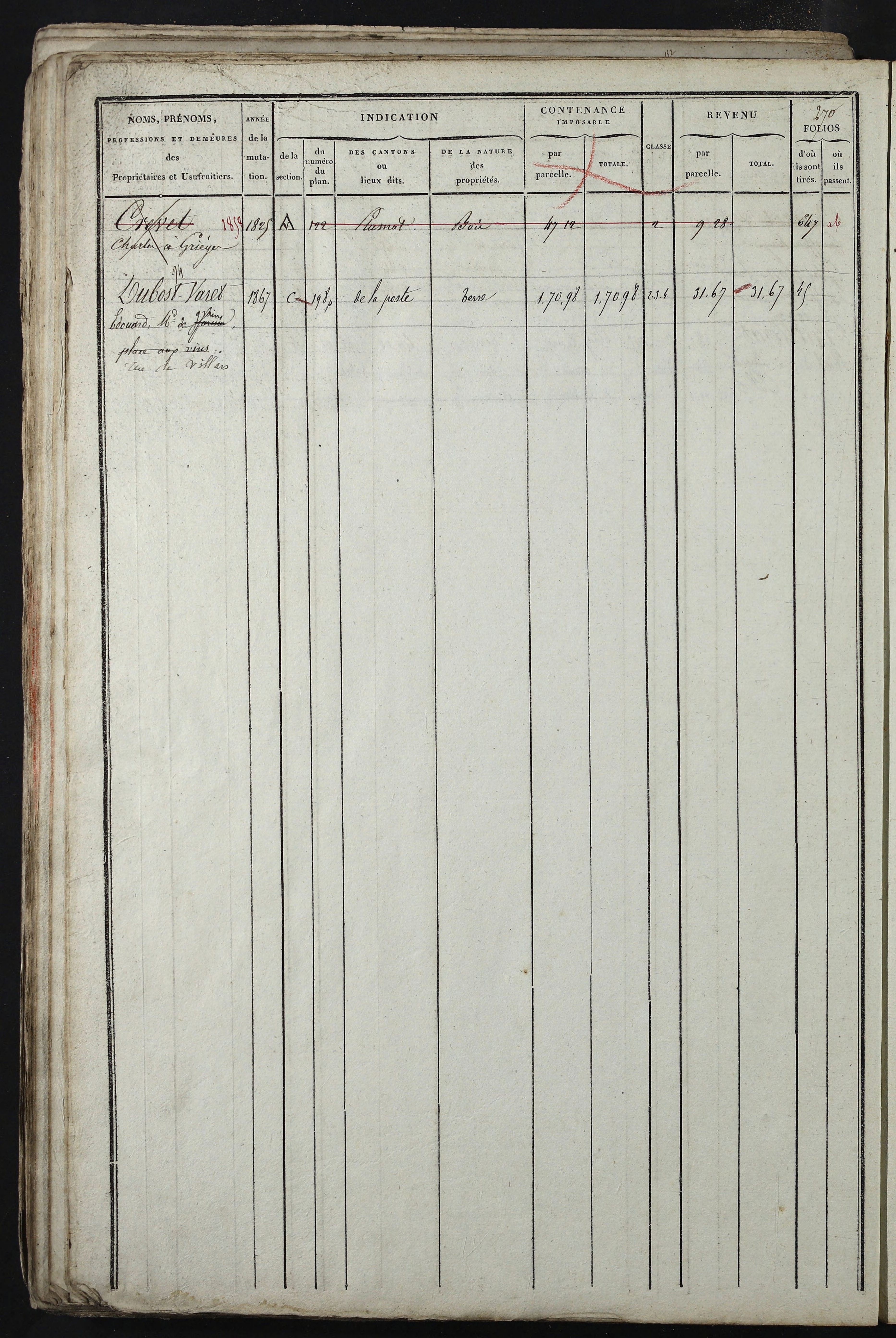 Relevant - 3 P 741 - 3 P 741 -  Folios 1 à 980  (1832-1846)