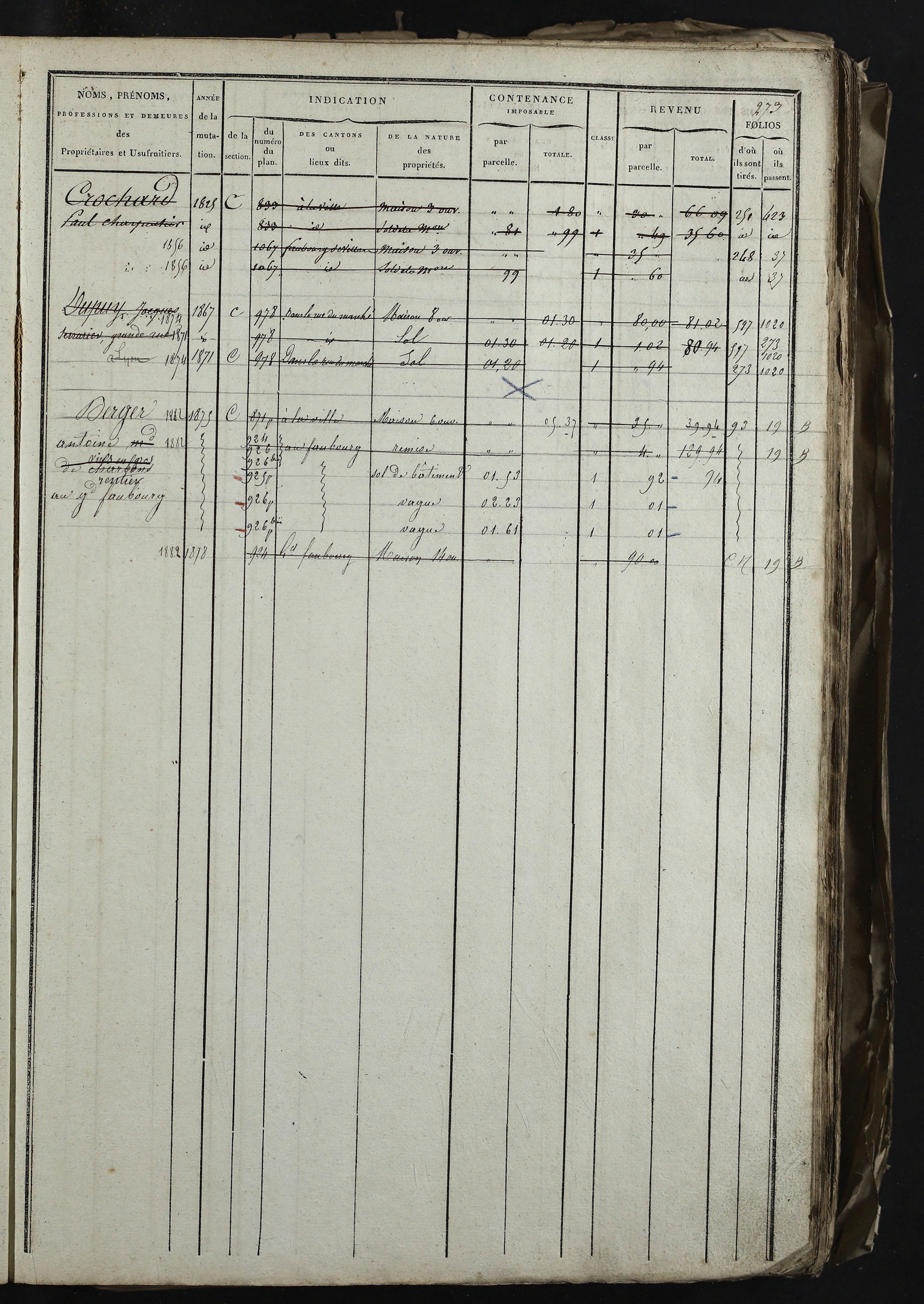 Relevant - 3 P 741 - 3 P 741 -  Folios 1 à 980  (1832-1846)