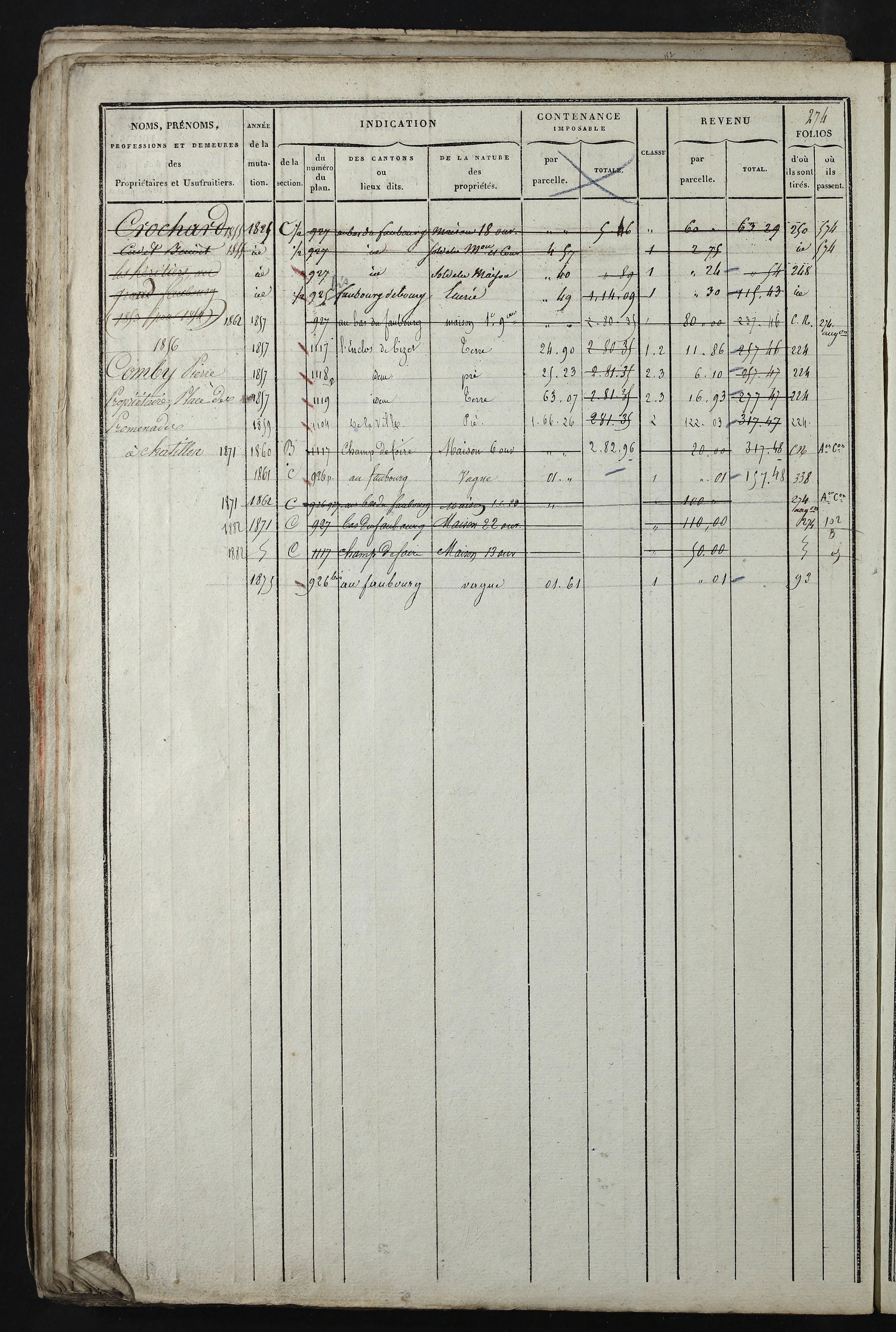 Relevant - 3 P 741 - 3 P 741 -  Folios 1 à 980  (1832-1846)
