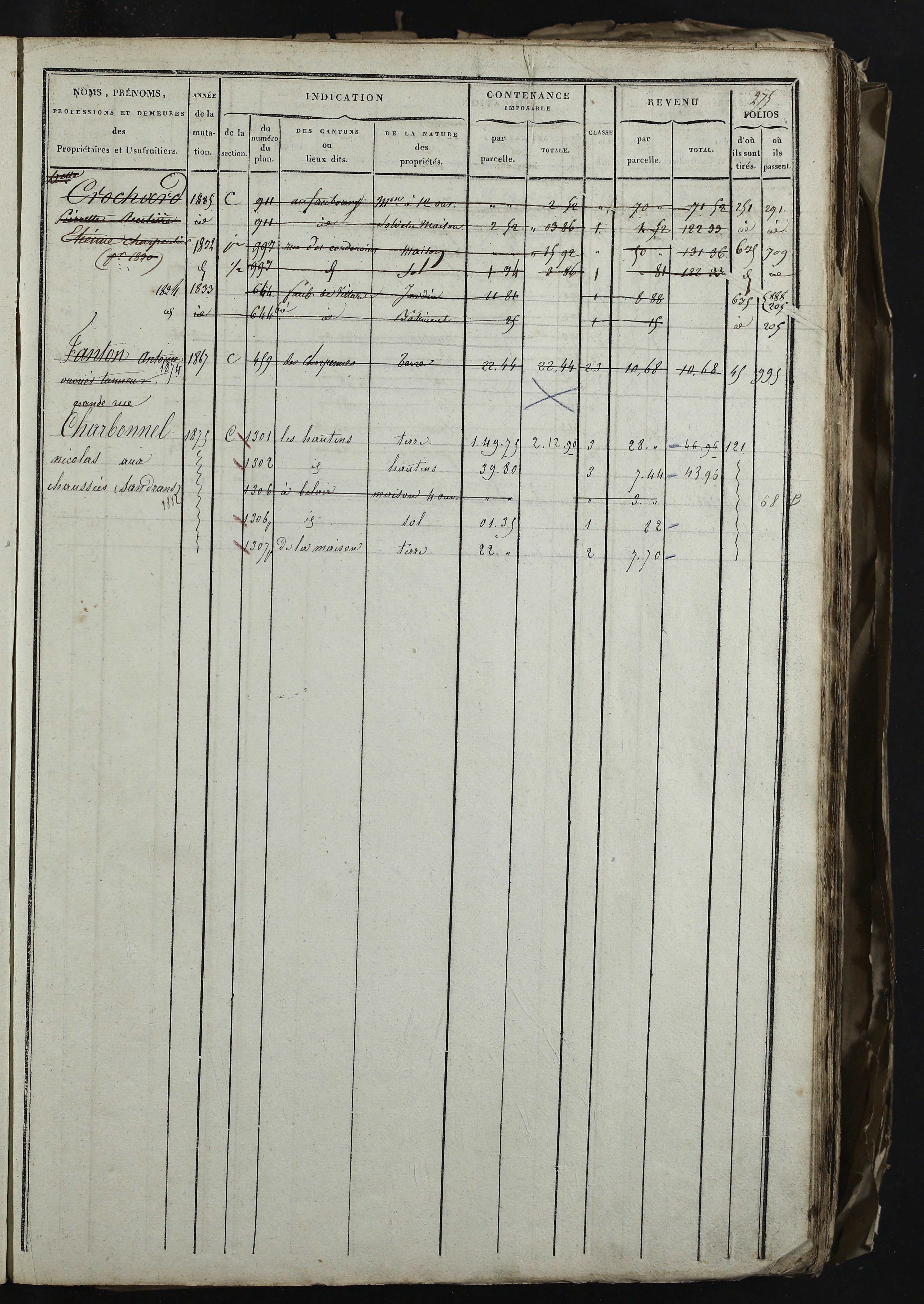 Relevant - 3 P 741 - 3 P 741 -  Folios 1 à 980  (1832-1846)