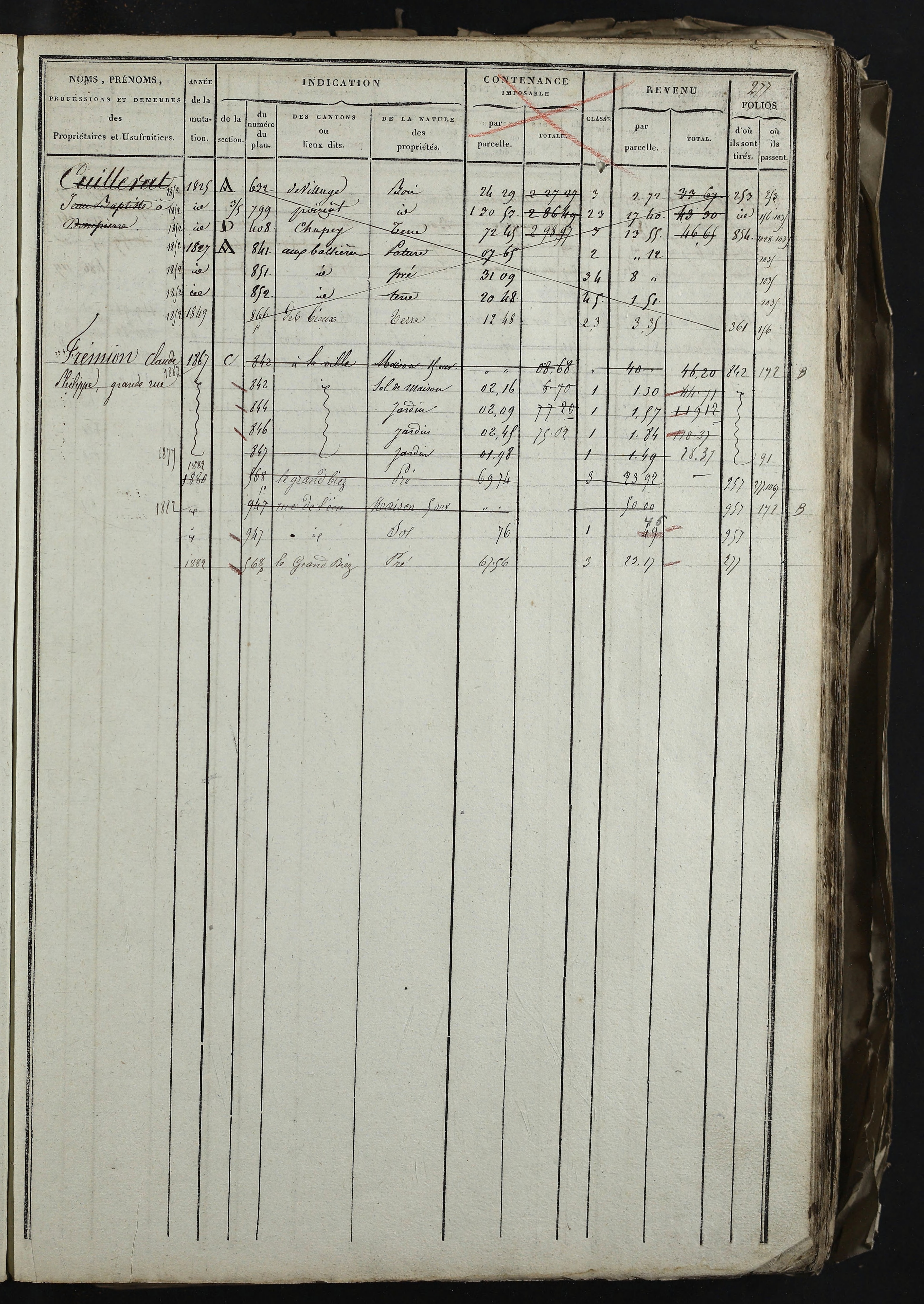 Relevant - 3 P 741 - 3 P 741 -  Folios 1 à 980  (1832-1846)