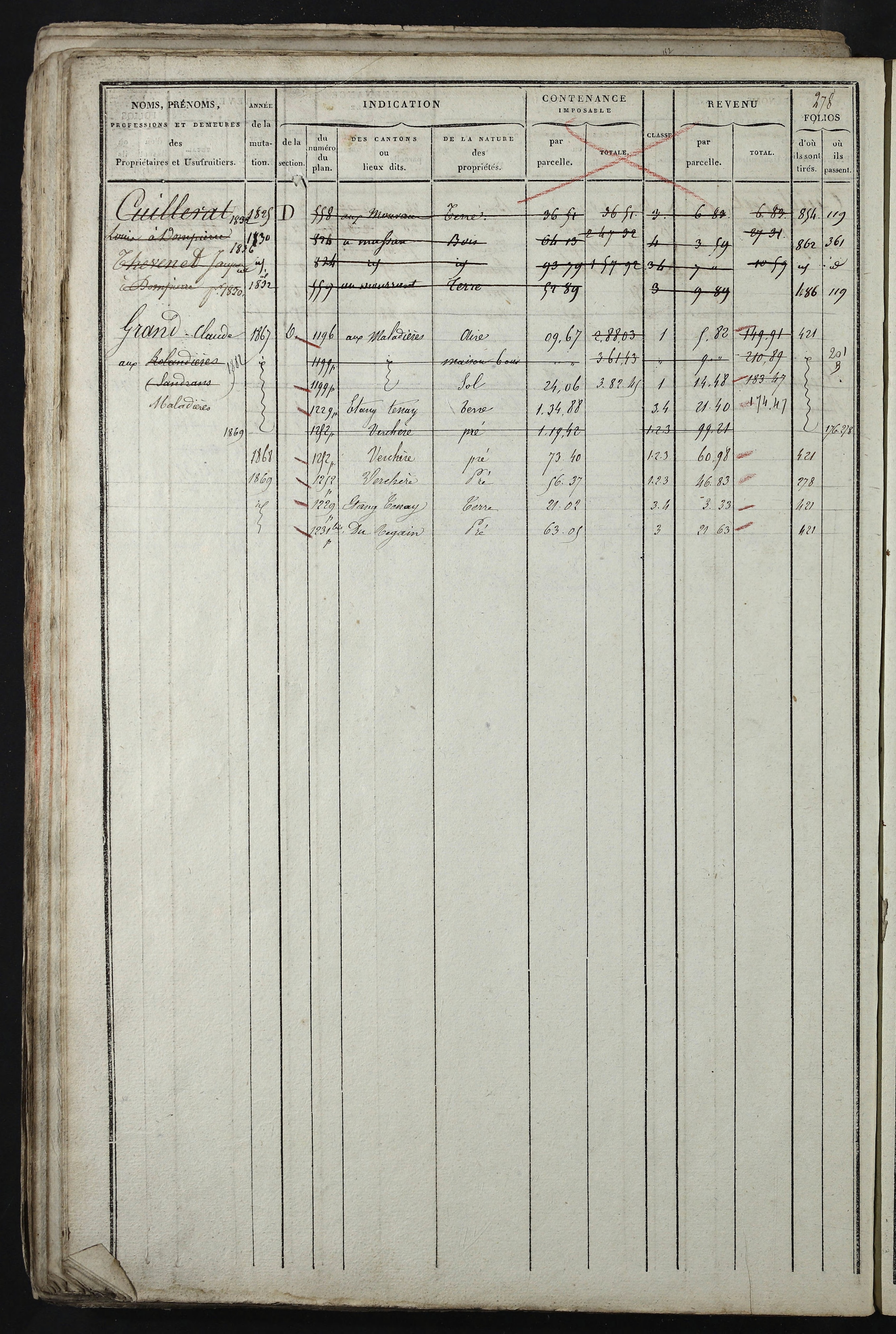 Relevant - 3 P 741 - 3 P 741 -  Folios 1 à 980  (1832-1846)