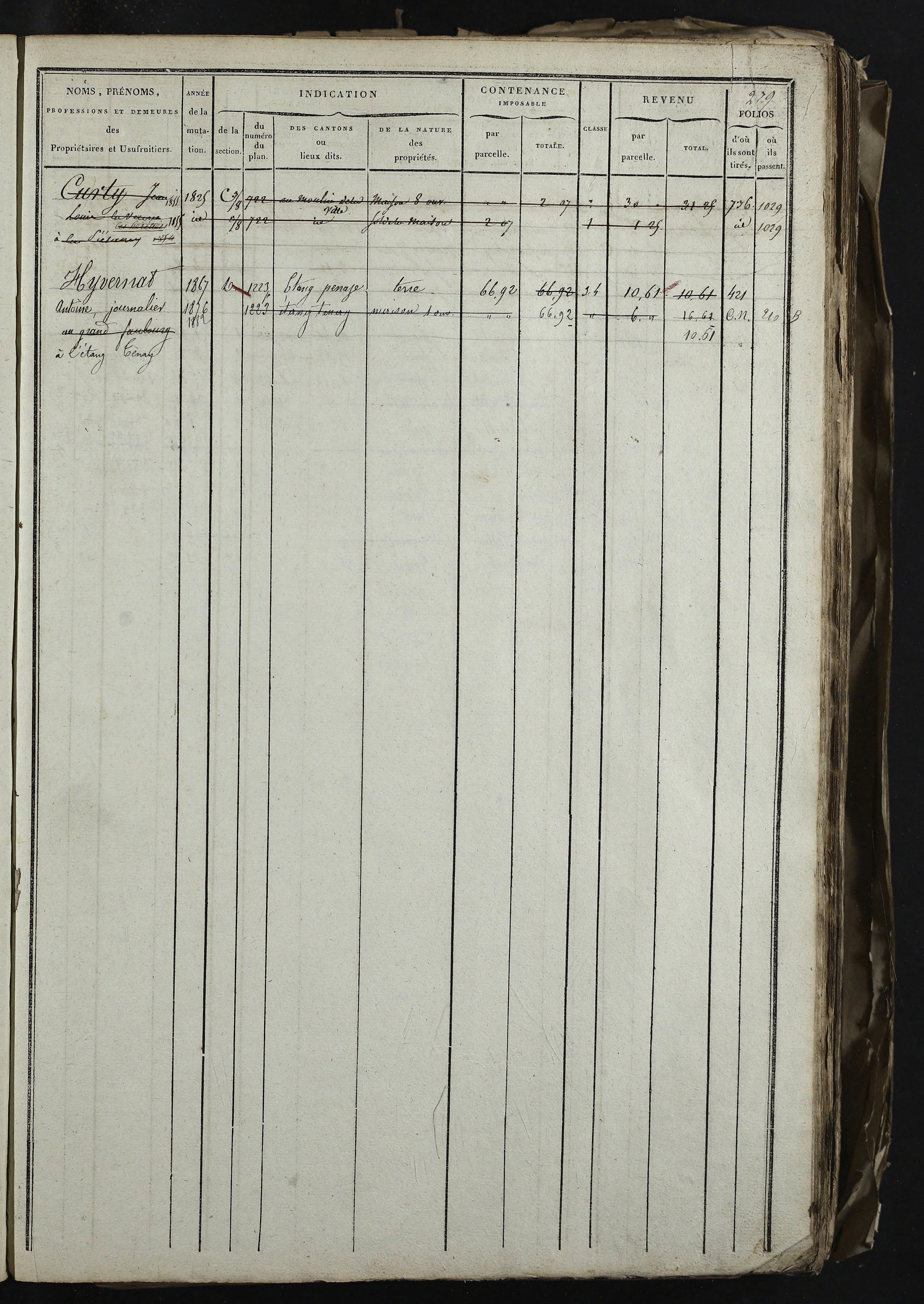 Relevant - 3 P 741 - 3 P 741 -  Folios 1 à 980  (1832-1846)