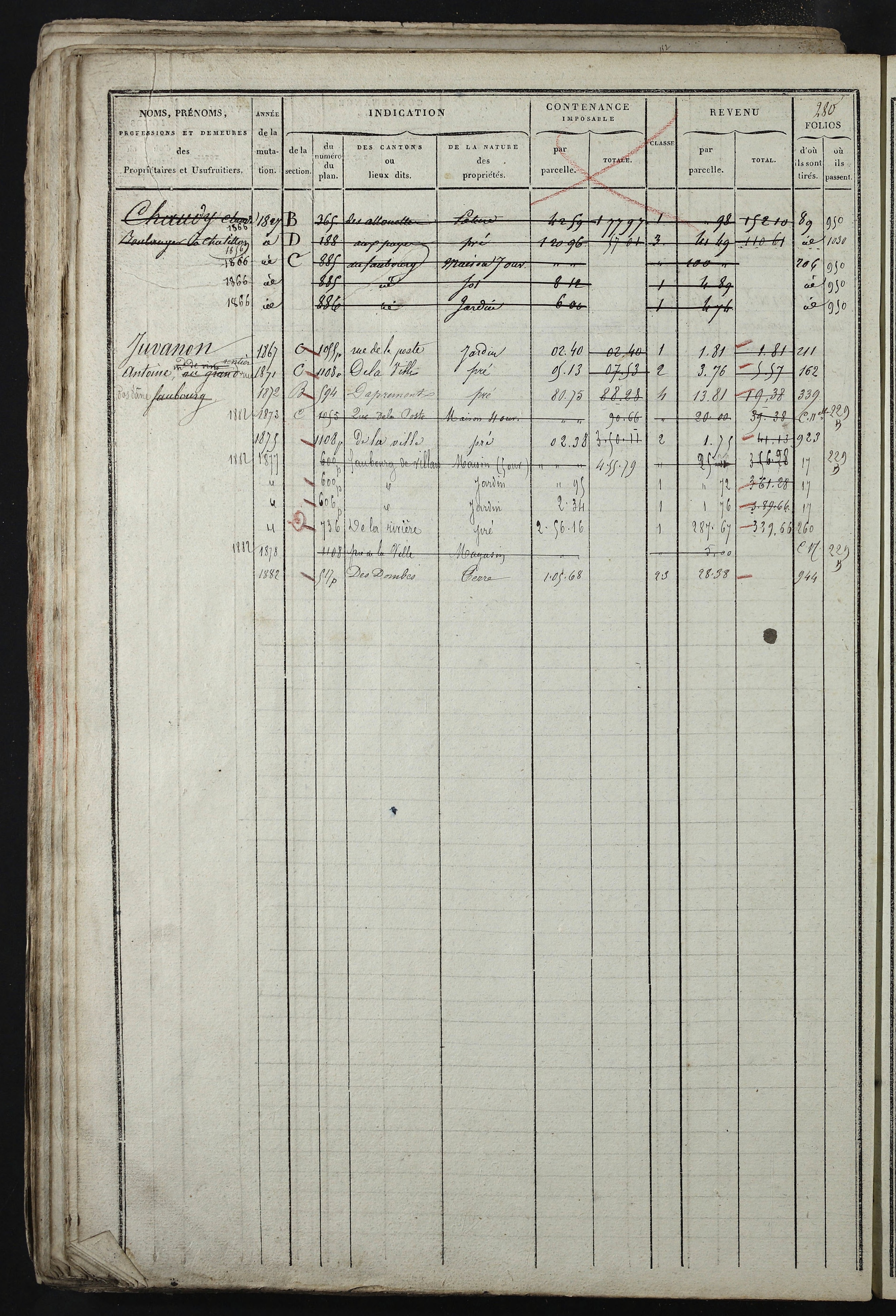 Relevant - 3 P 741 - 3 P 741 -  Folios 1 à 980  (1832-1846)