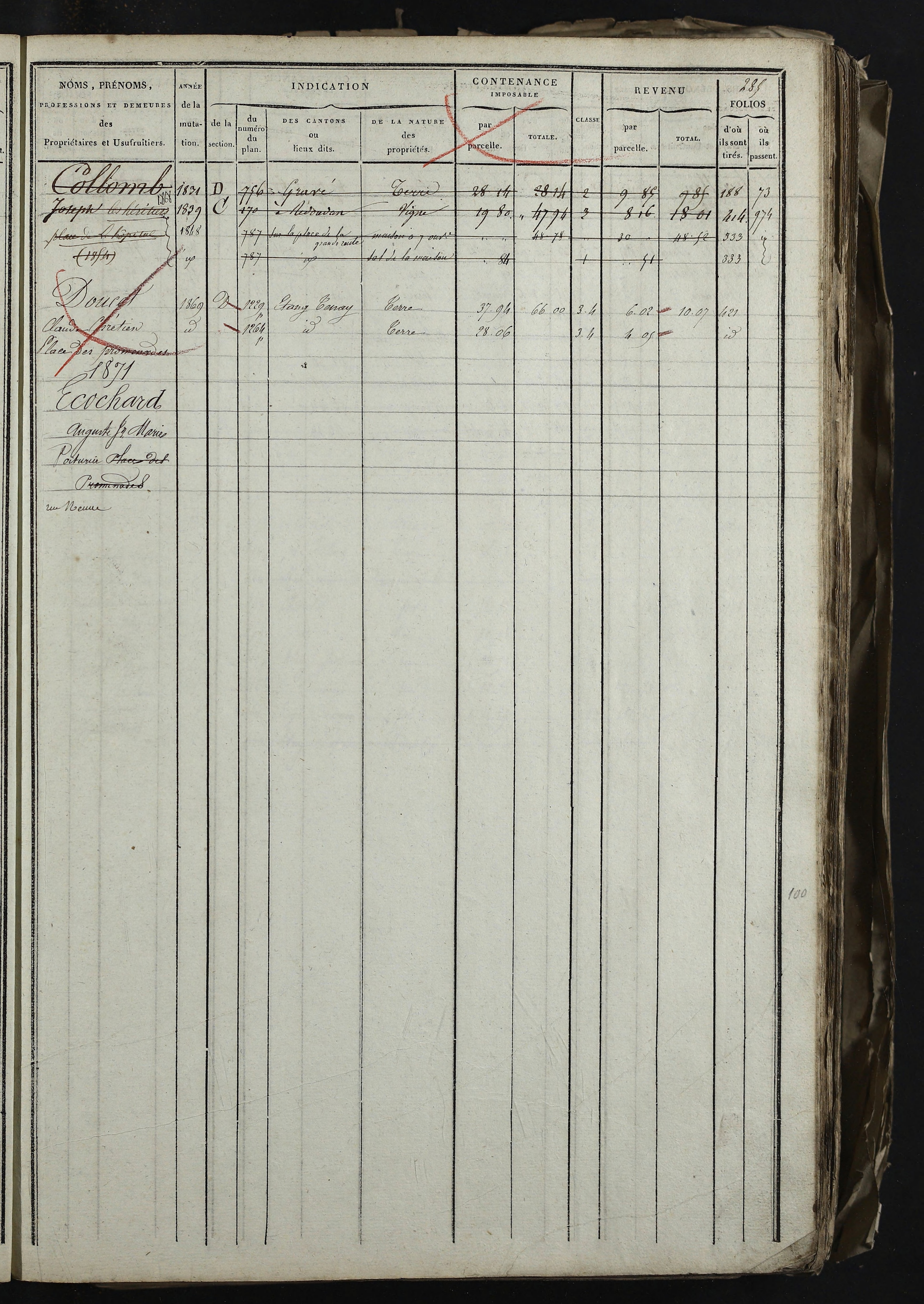 Relevant - 3 P 741 - 3 P 741 -  Folios 1 à 980  (1832-1846)
