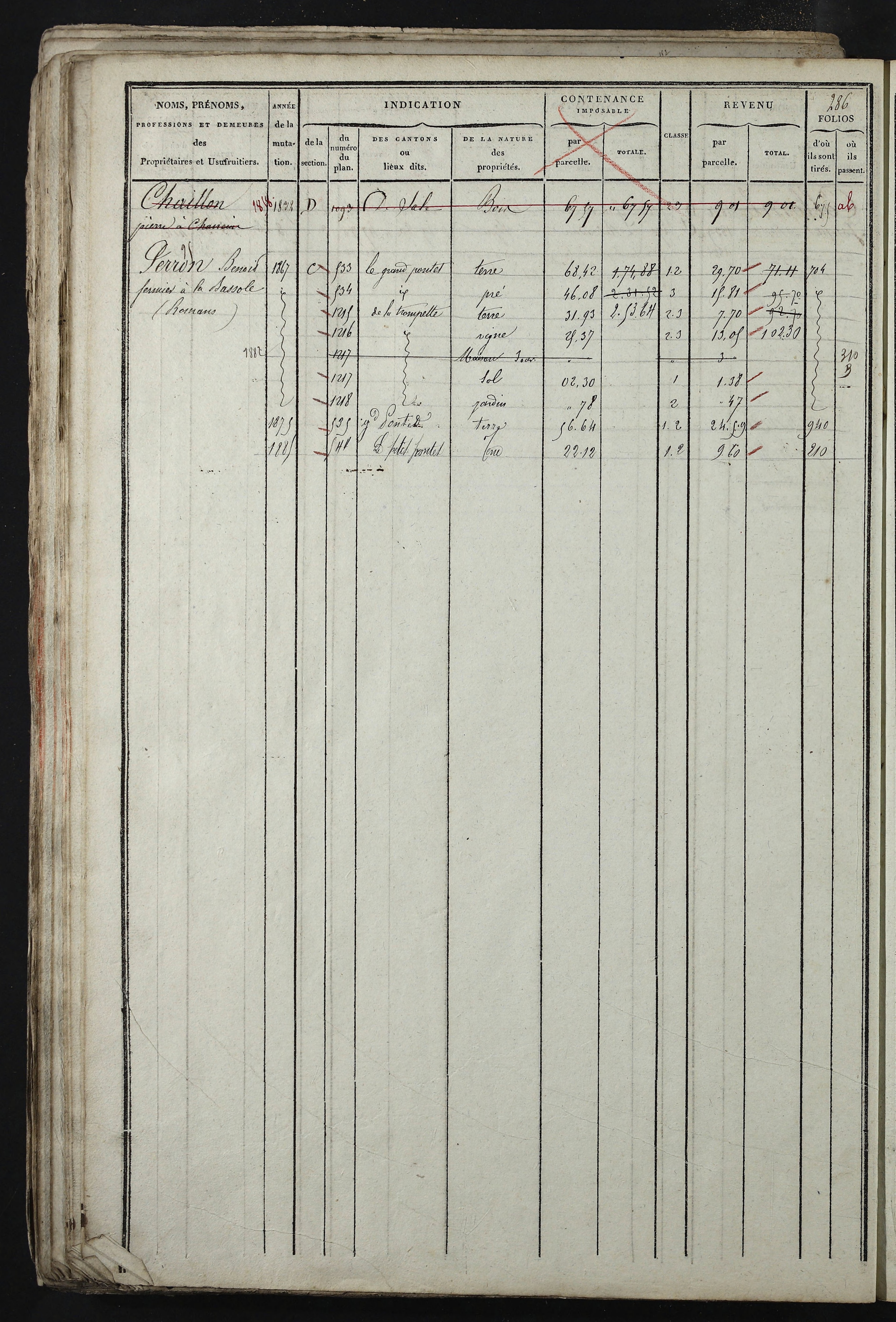 Relevant - 3 P 741 - 3 P 741 -  Folios 1 à 980  (1832-1846)