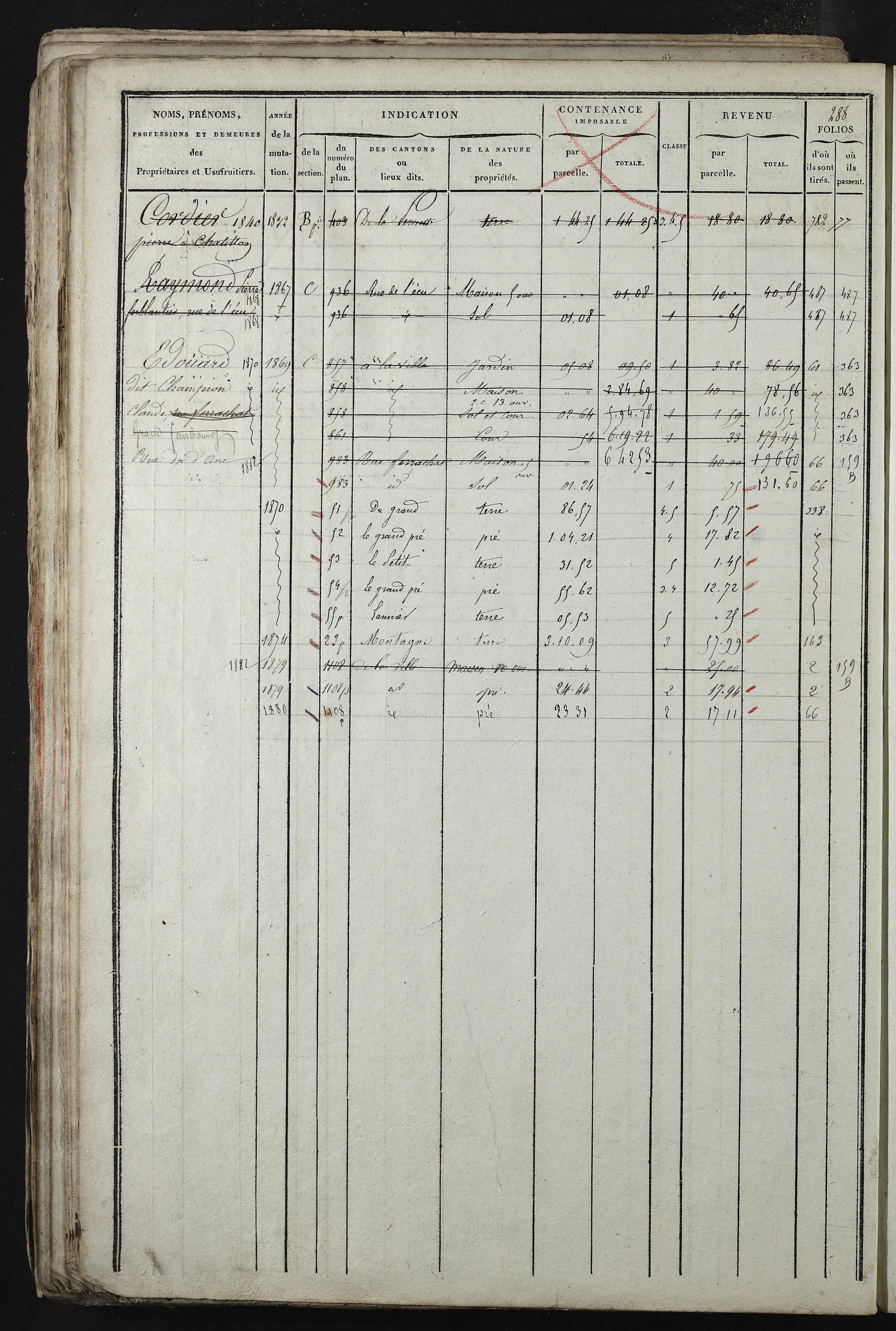 Relevant - 3 P 741 - 3 P 741 -  Folios 1 à 980  (1832-1846)