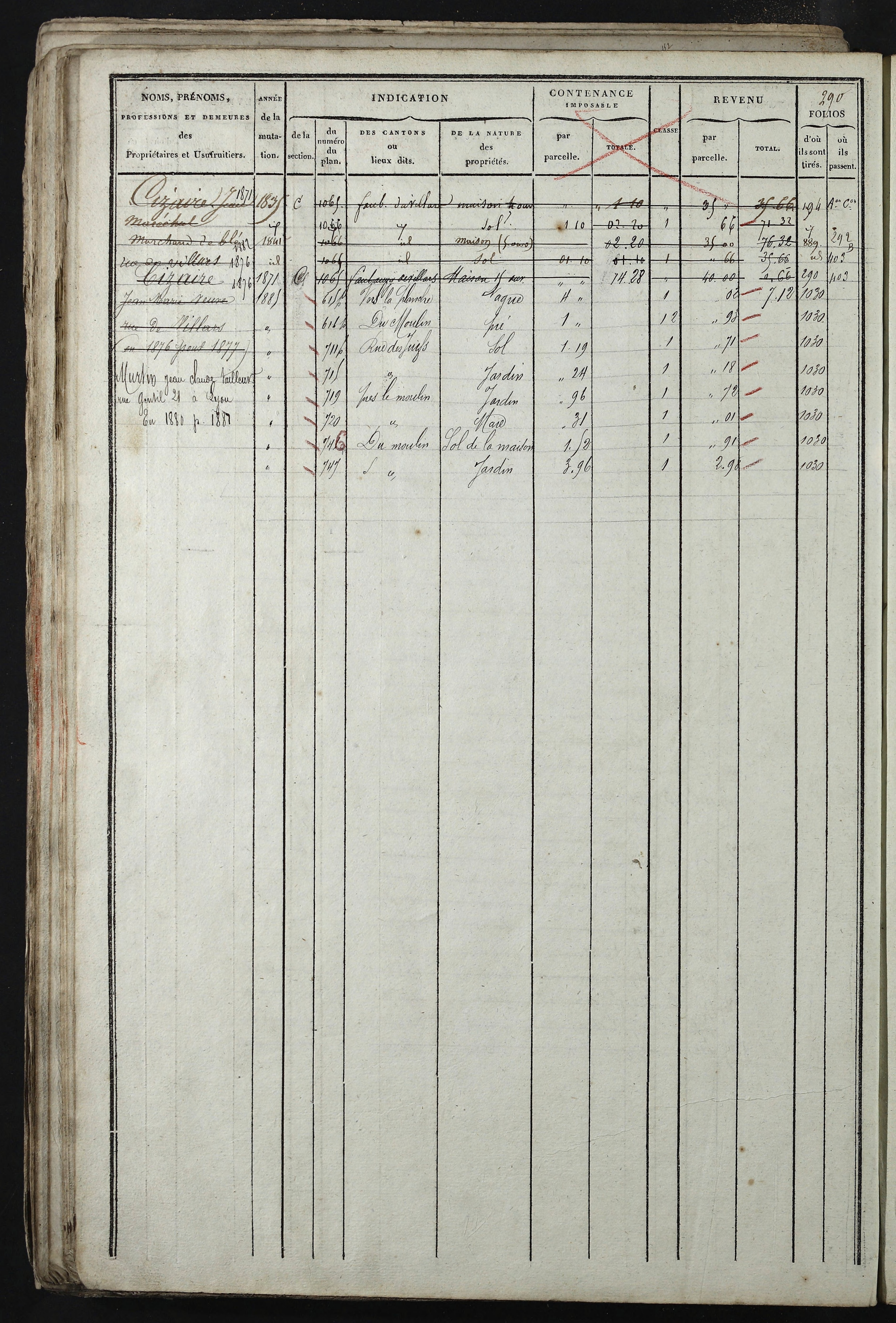 Relevant - 3 P 741 - 3 P 741 -  Folios 1 à 980  (1832-1846)