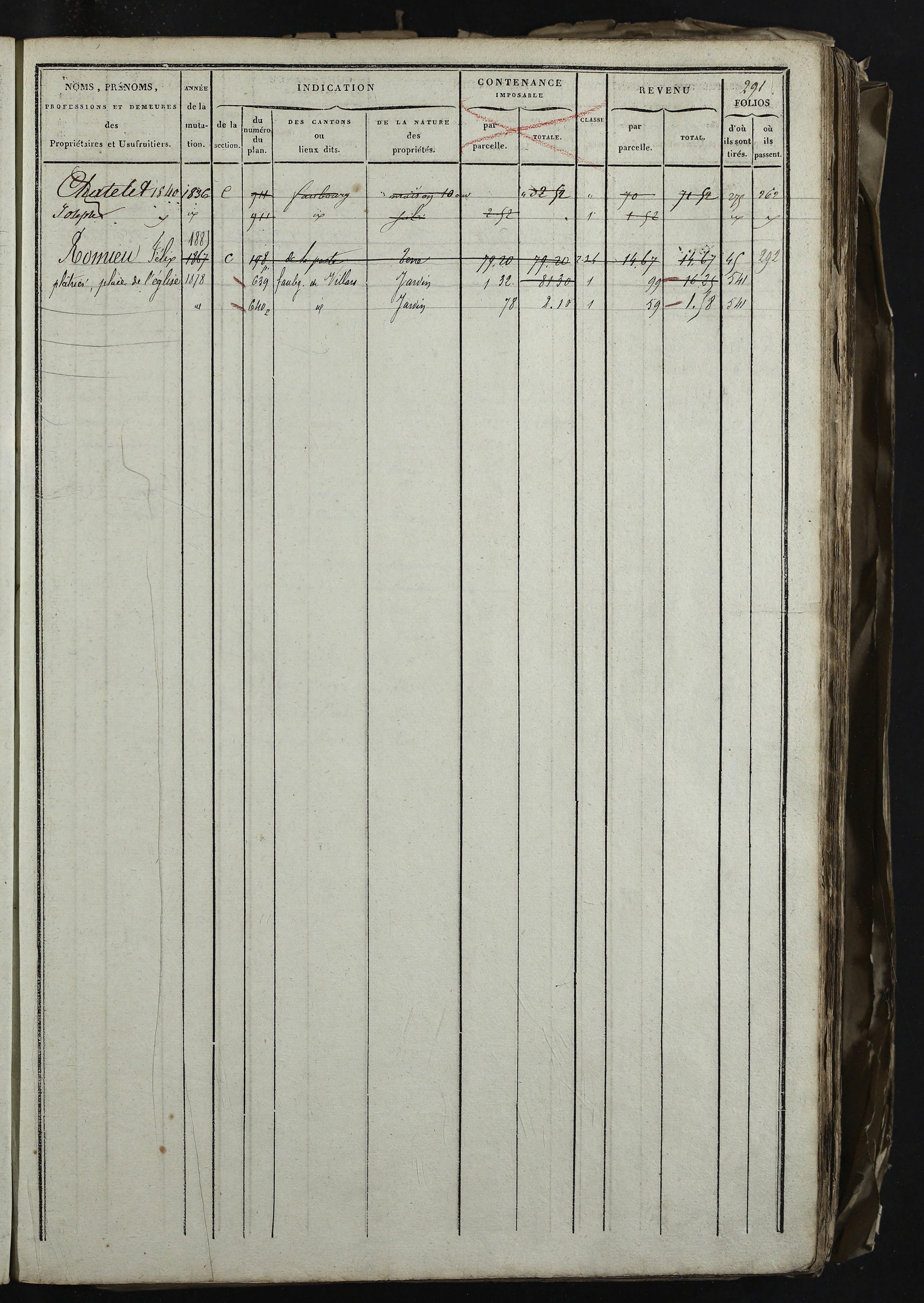 Relevant - 3 P 741 - 3 P 741 -  Folios 1 à 980  (1832-1846)
